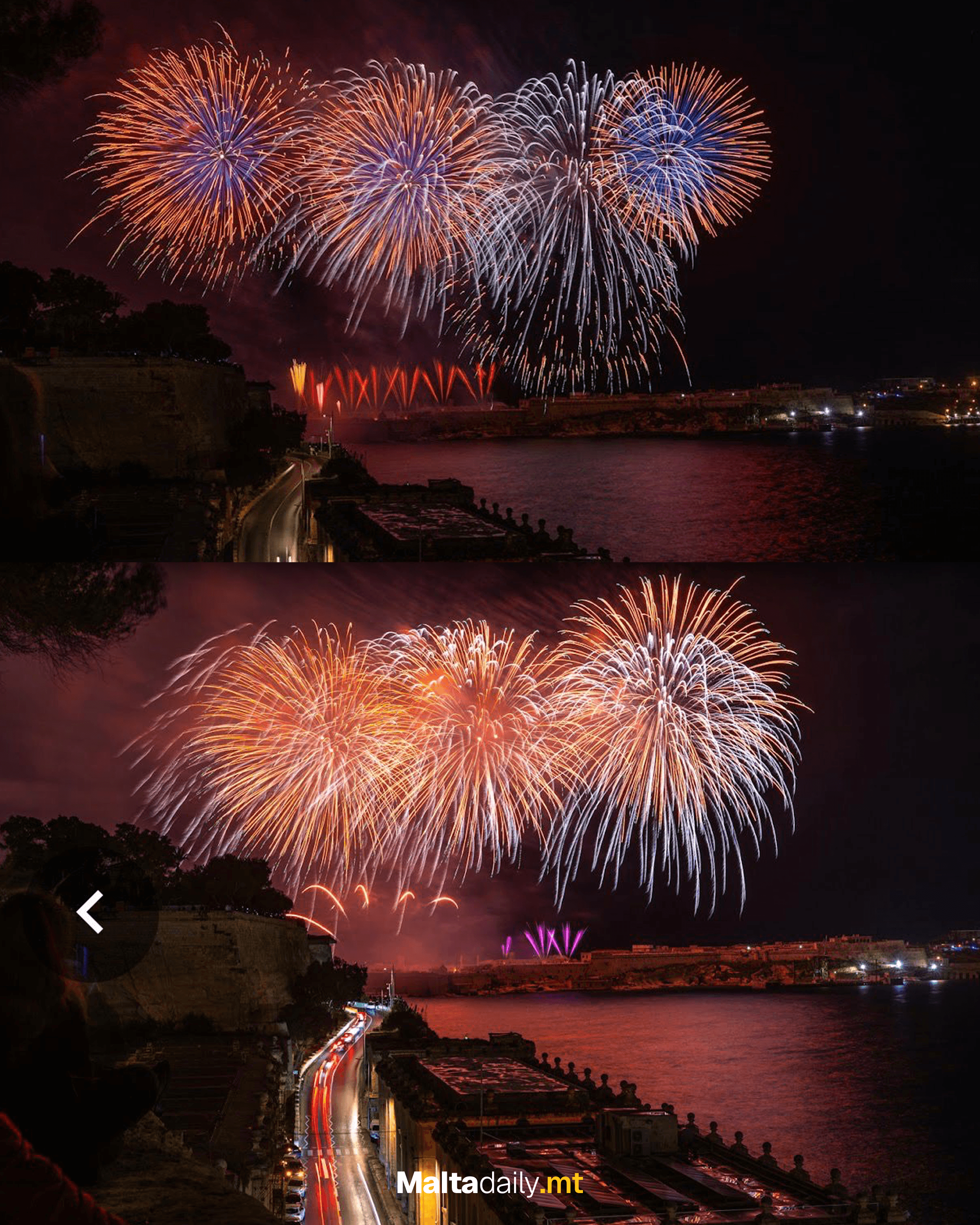 WATCH: Malta Welcomes 2026 Under a Sky of Fireworks