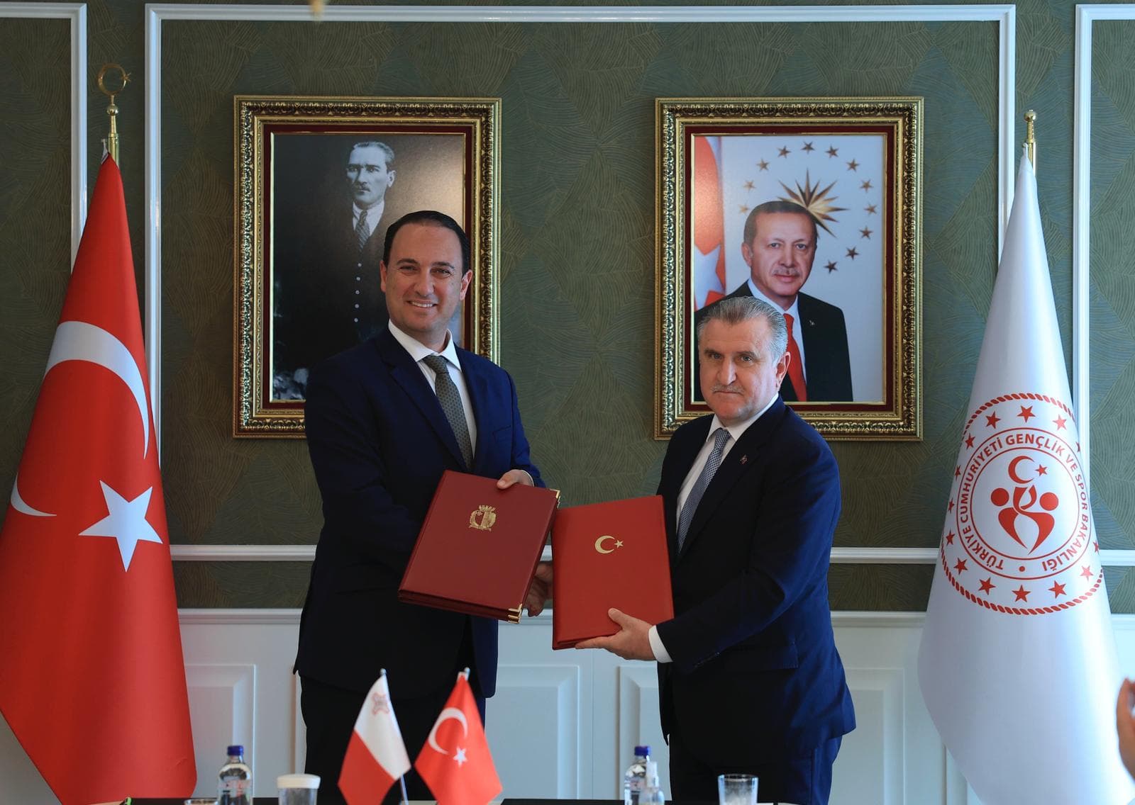 4 Agreements Of Collaboration Between Malta And Turkey In the Fields Of Education, Sports, And Youth Have Been affirmed