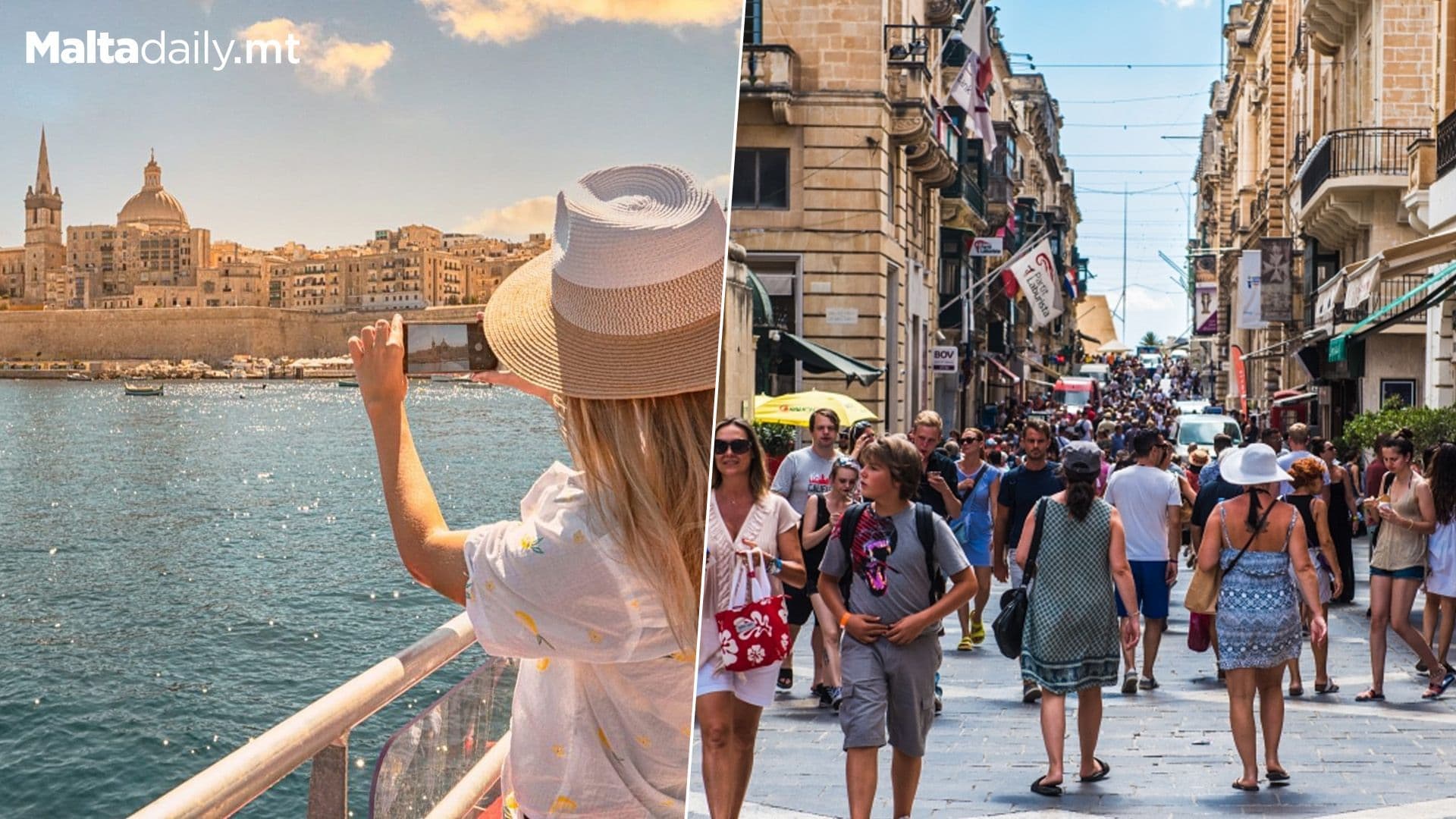 More Tourists Visit Malta In 2023 Compared To 2022