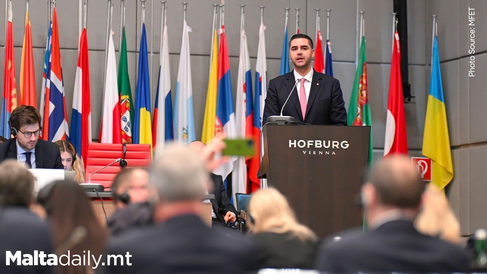 Ian Borg Pushes for Stronger Collaboration at OSCE Assembly