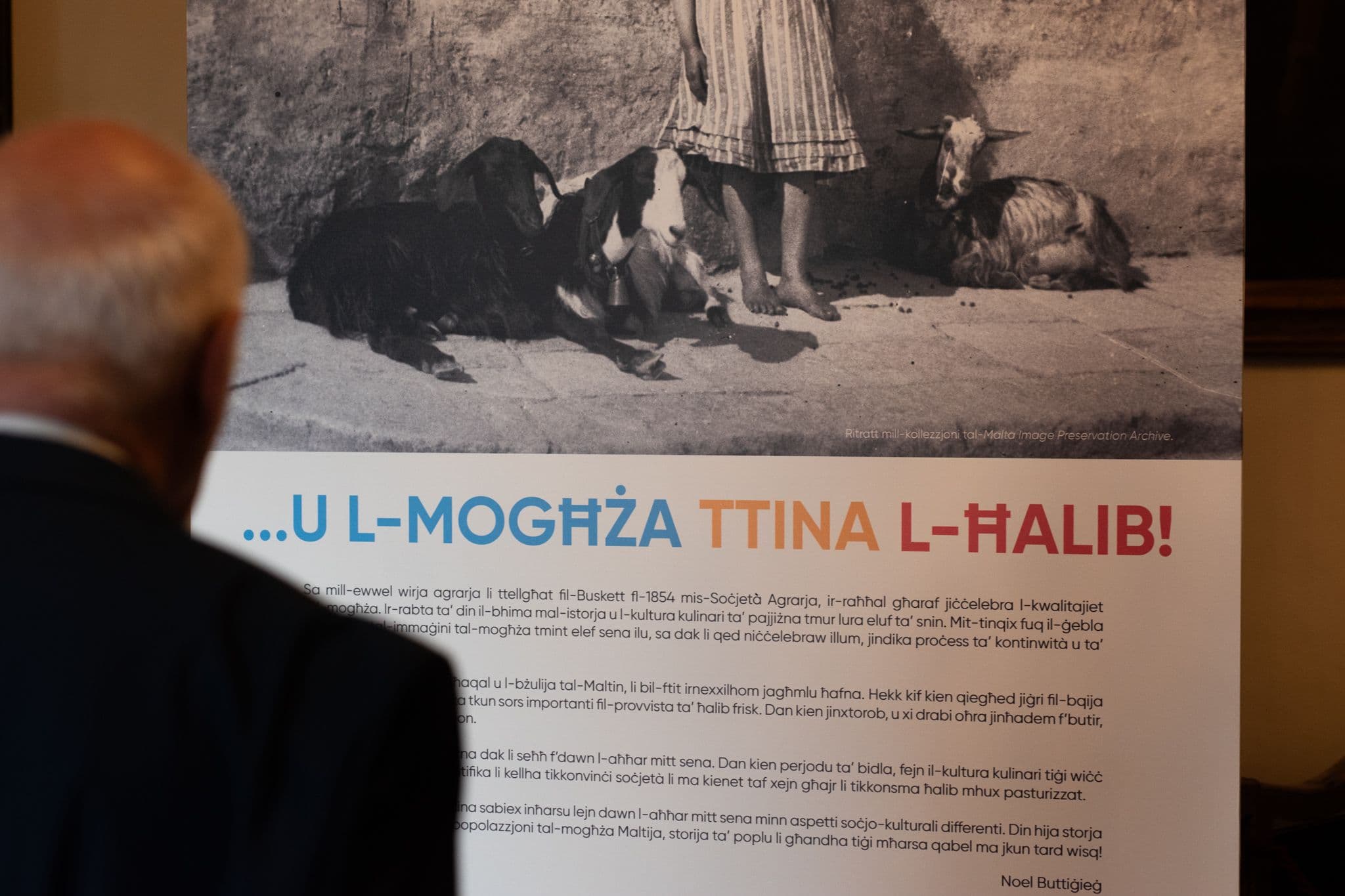 Launch of Audio-Visual Exhibition Celebrating The Maltese Goat As National Heritage
