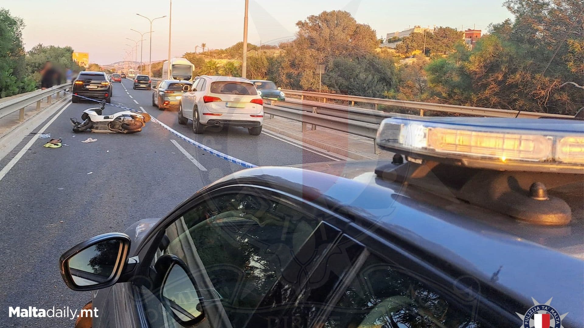 66 Year Old Motorcyclist left in Critical Condition After Accident