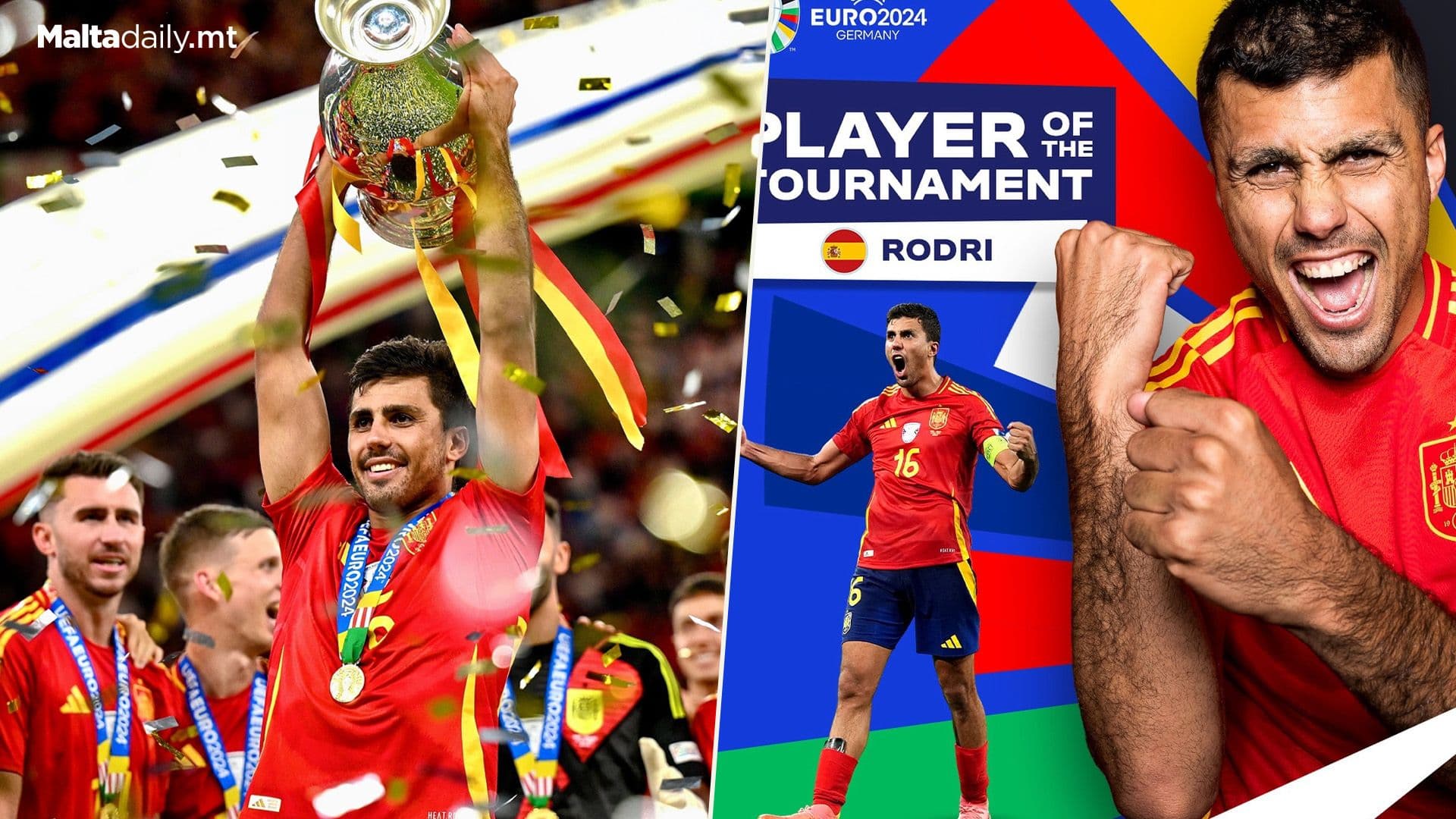 Spain’s Rodri Tipped For Ballon D’Or