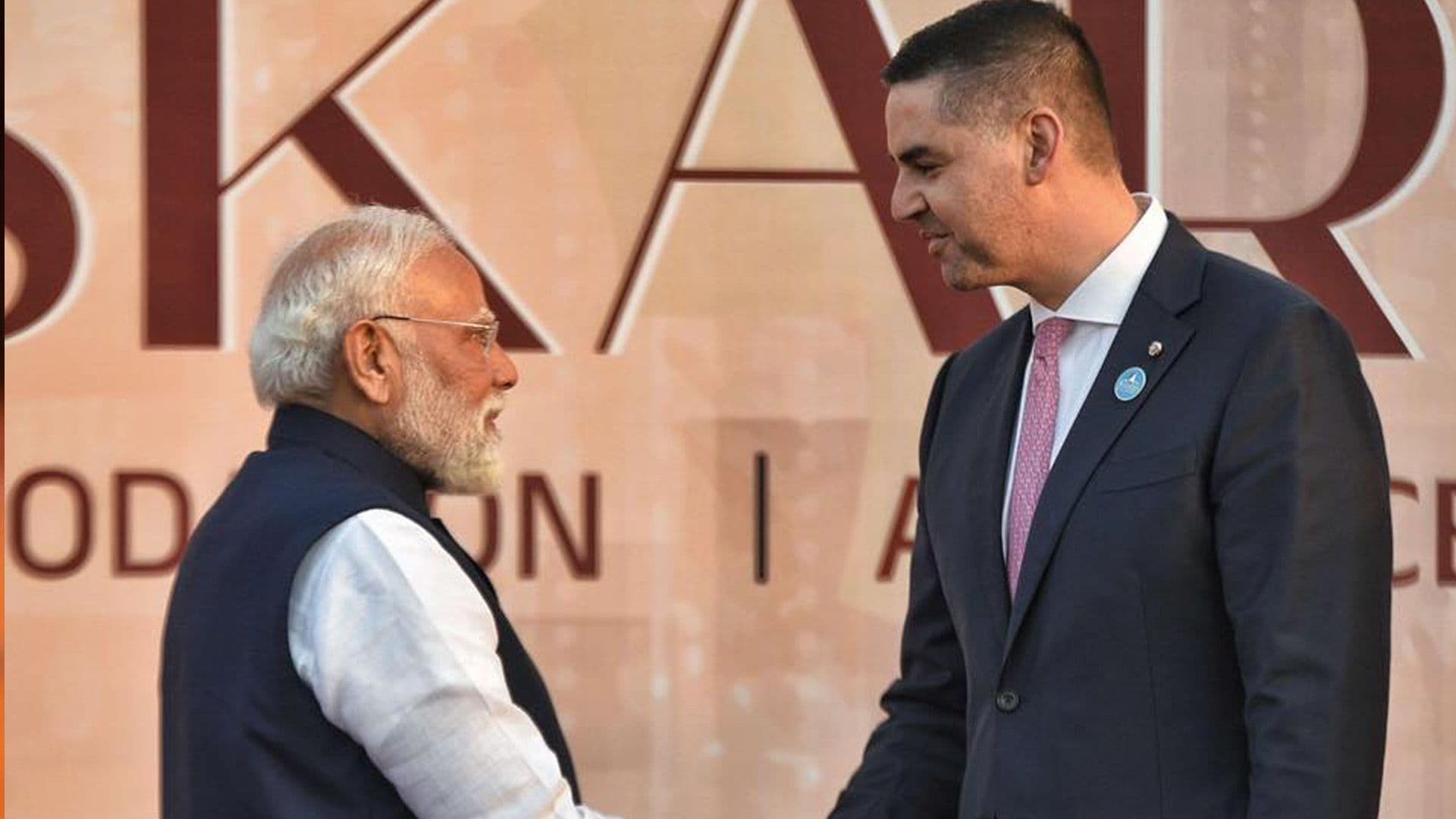 Ian Borg Meets Indian Prime Minister Narendra Modi