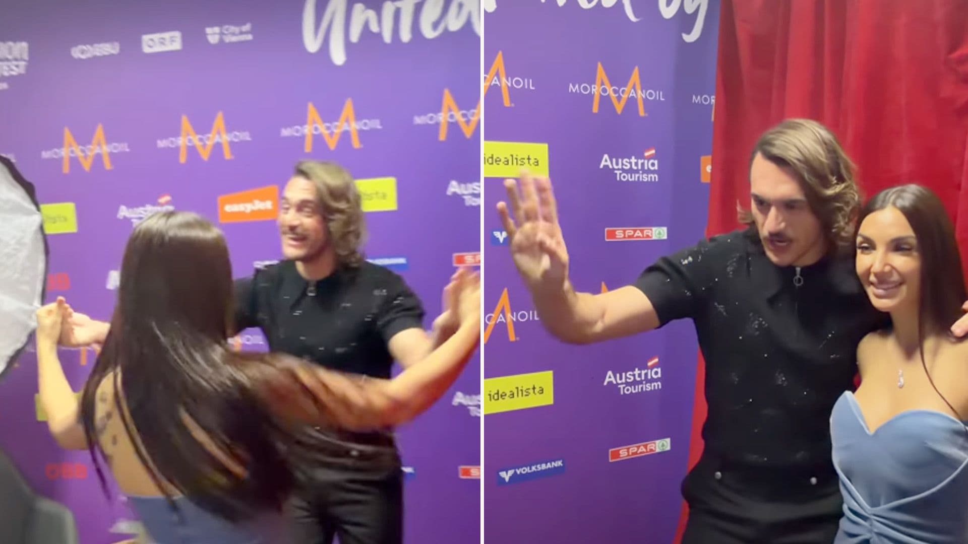 Italian TV Star Elettra Lamborghini Meets Malta’s Aidan