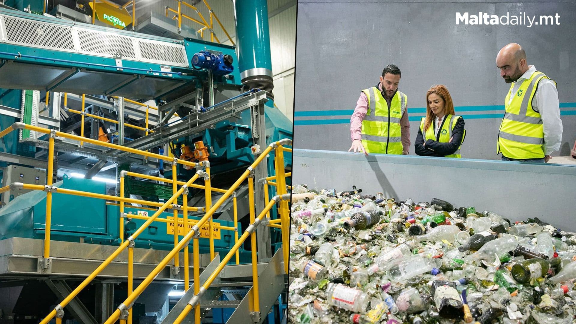 Wasteserv’s Cutting-Edge Glass Sorting Line Nearing Completion