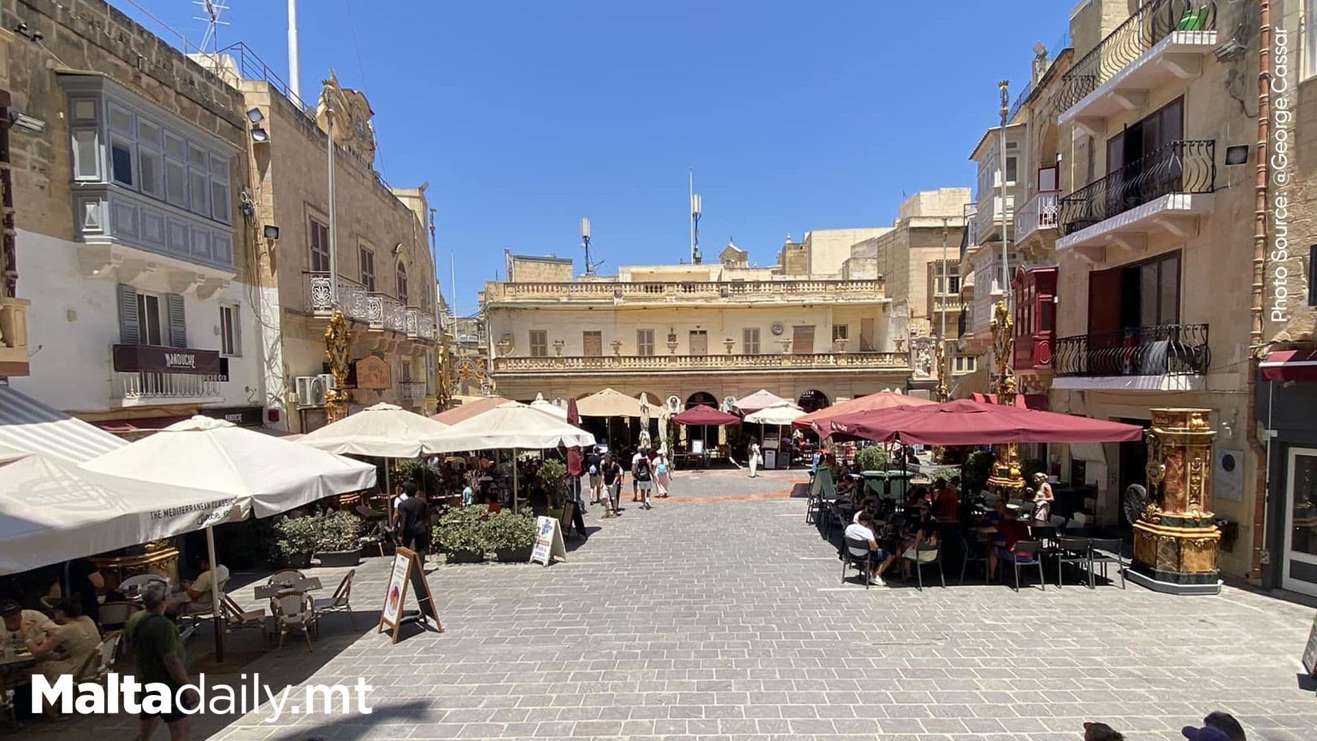 Authorities Restore Order to St George’s Square in Rabat, Gozo