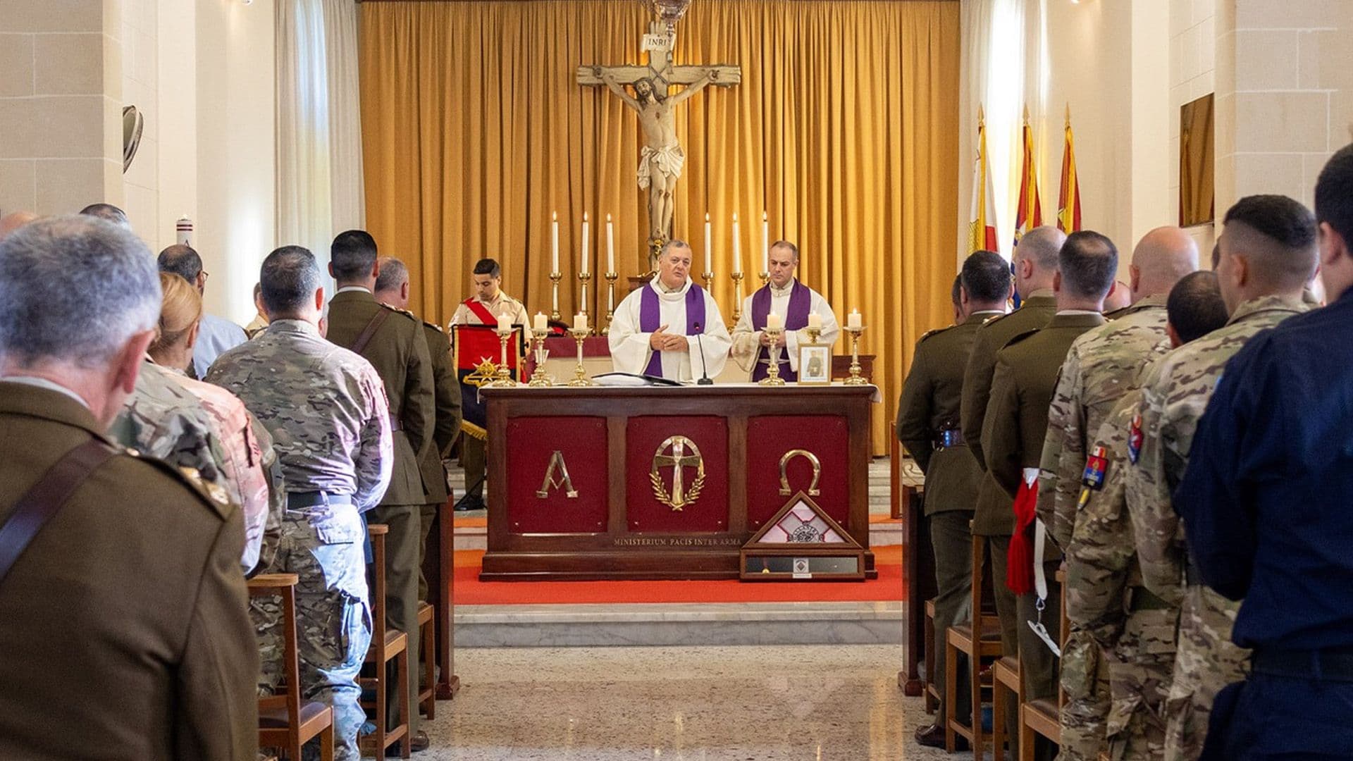 Armed Forces Of Malta Attend Holy Mass Held In Honour Of Remembrance Day