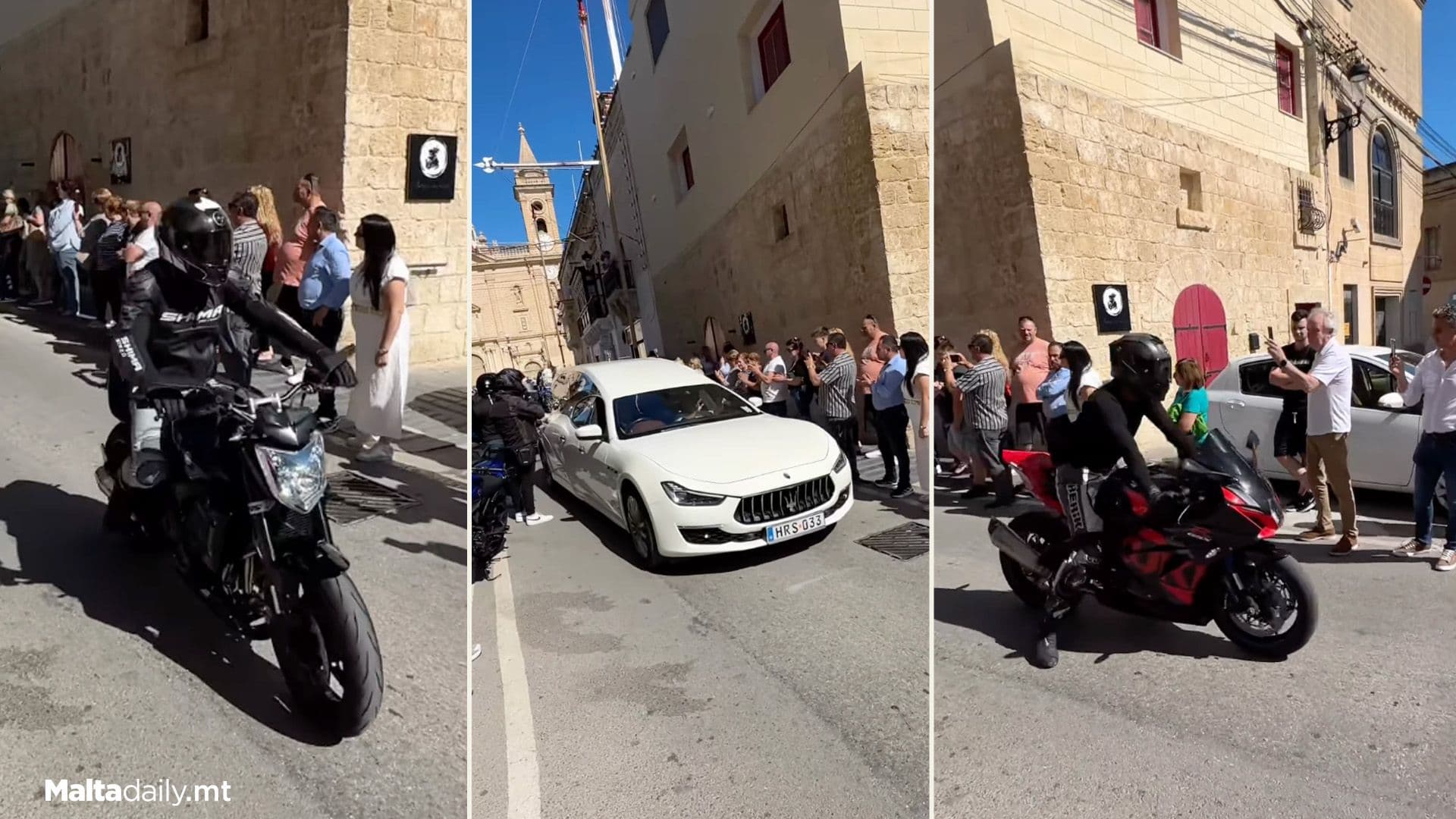 Motorcyclists Give Last Farewell To Late Shaun Coppola