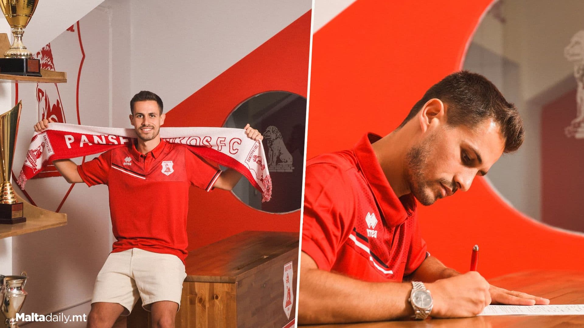 Matthew Guillaumier Signs With Greek Panserraikos FC