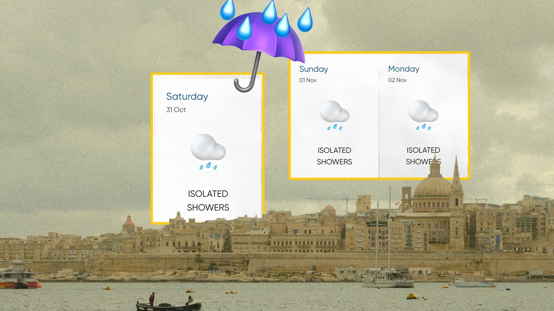 Rainy Weekend Ahead As Showers Expected Over Halloween