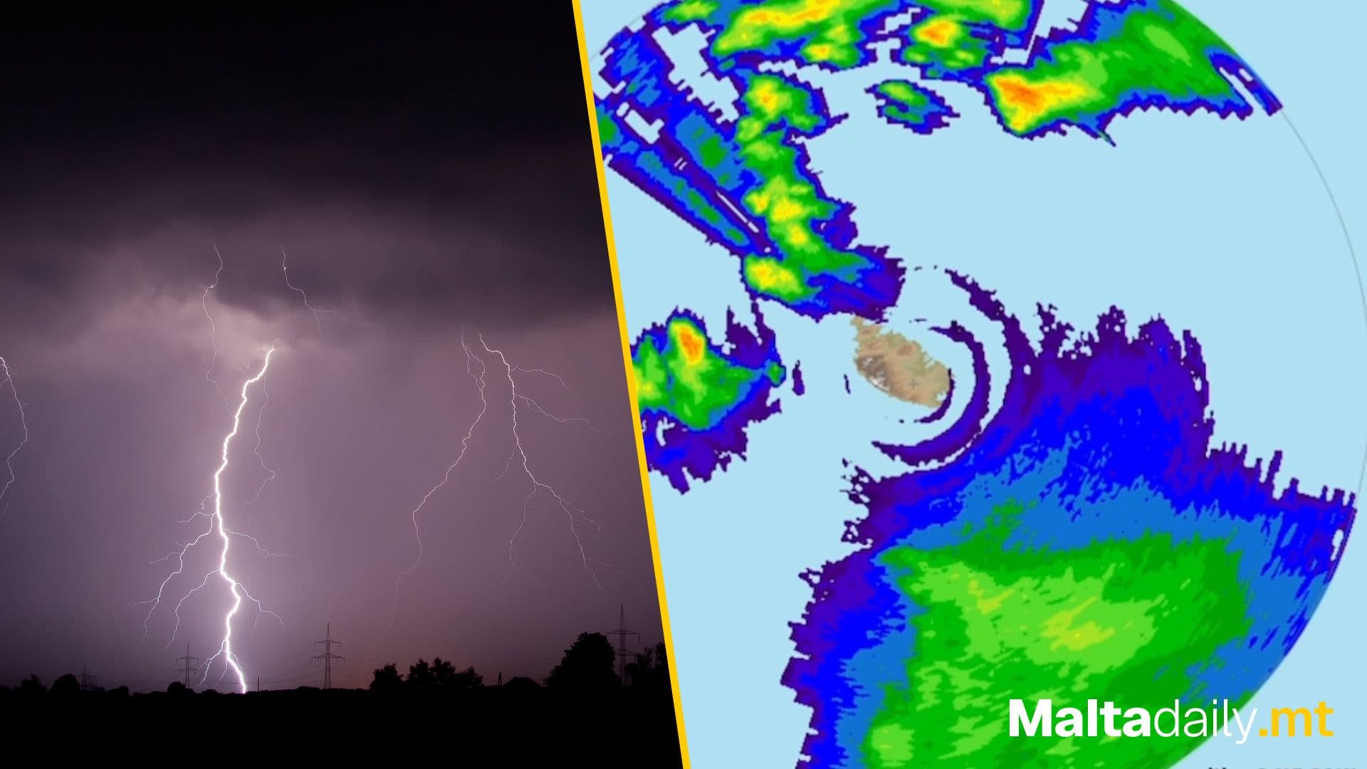 Malta Weather Shifts: Thunderstorms & Cooler Air Expected This Weekend