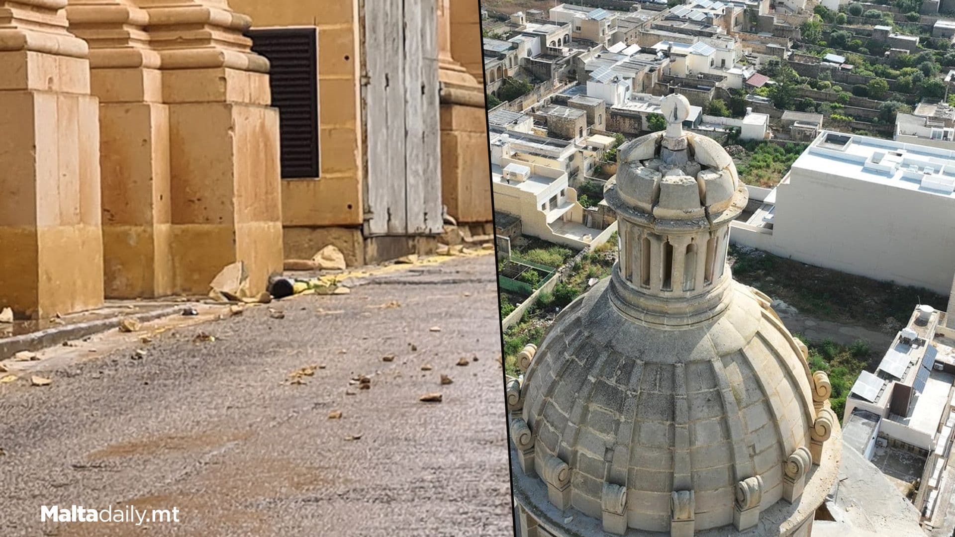 Xekwija Church Damaged By Lightning Strike Overnight