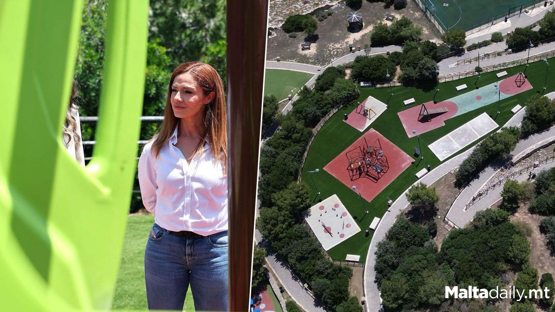 New Sports Zones for Kids Open at Sant’Antnin Park in Marsaskala