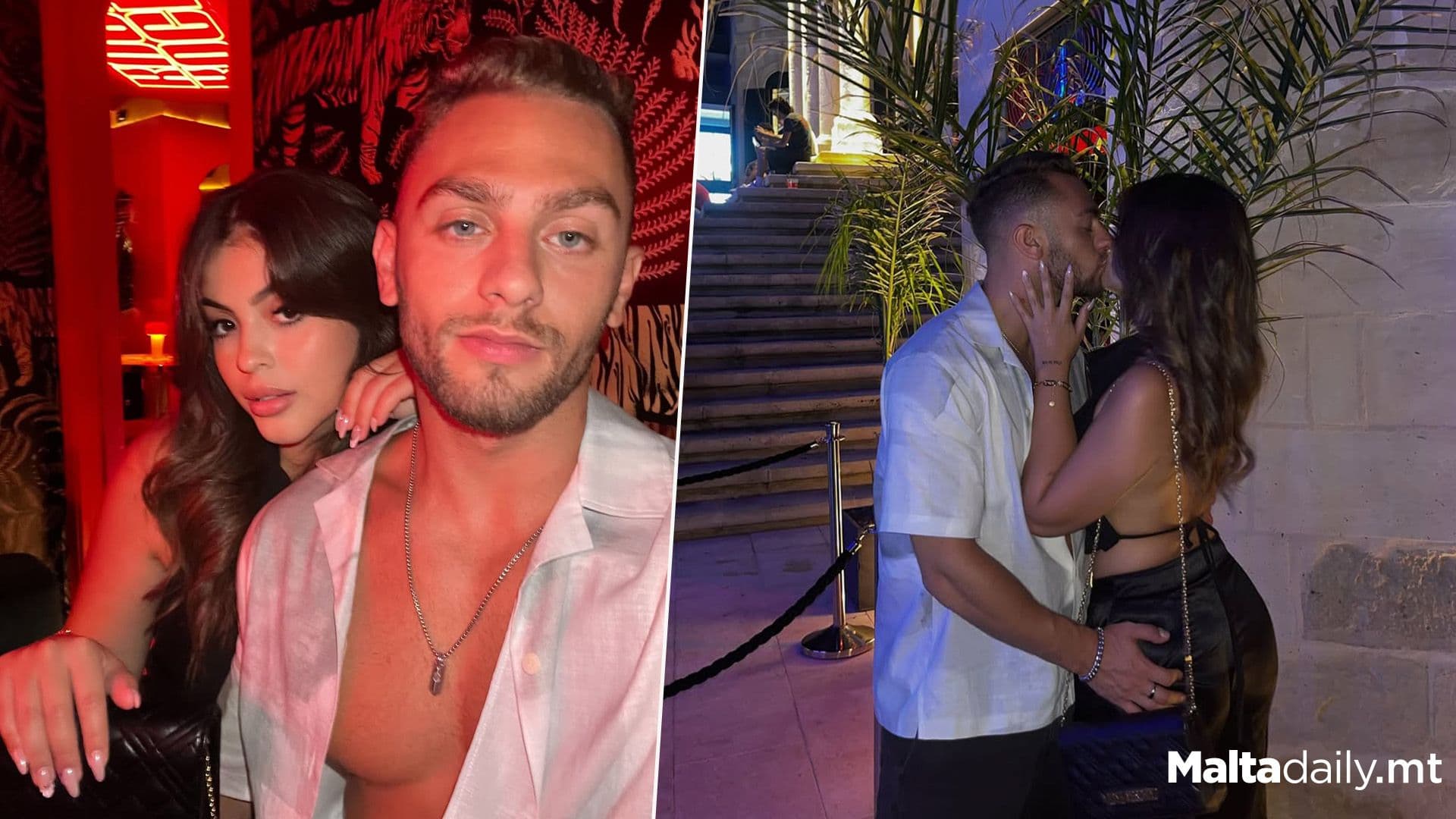 Yennifer & Sean Enjoy Date Night Outside the Villa