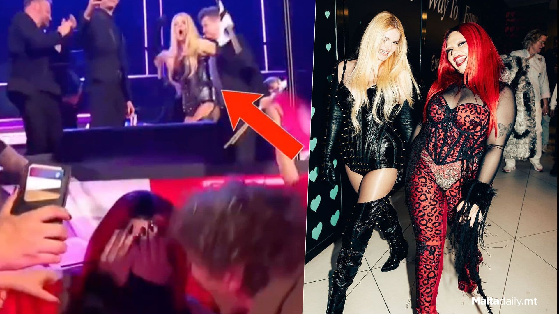 Finland’s Erika Rushes To Support Miriana’s Qualification