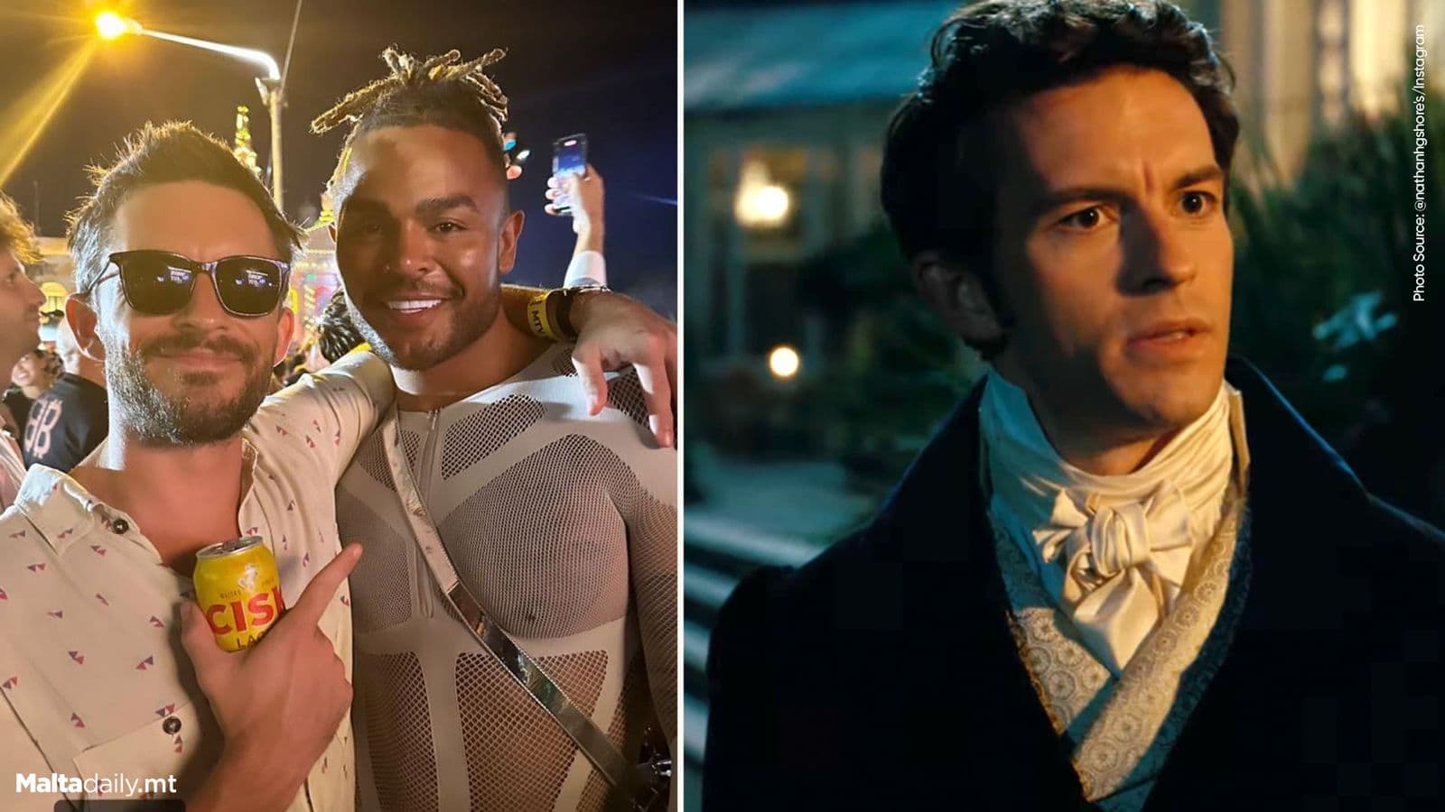 Johnathan Bailey Spotted in Malta