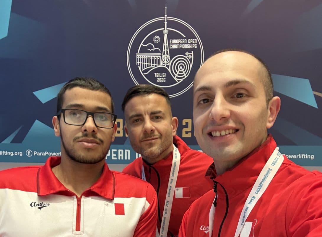 Nick Mercieca makes history at Para Powerlifting European Championships