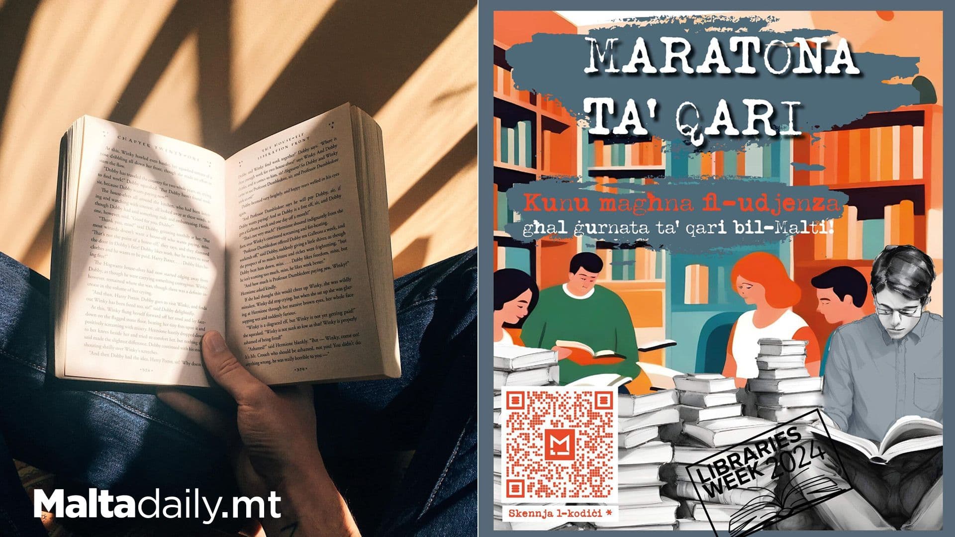 Reading Marathon On April 24th At Central Public Library