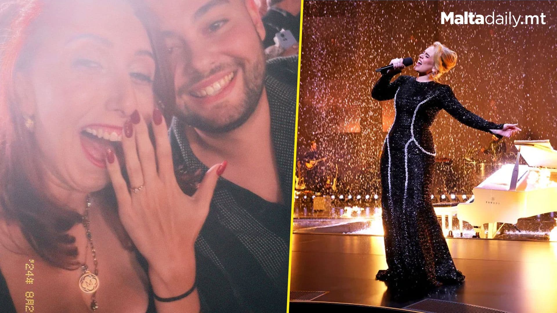 Maltese Couple Get Engaged At Adele Concert