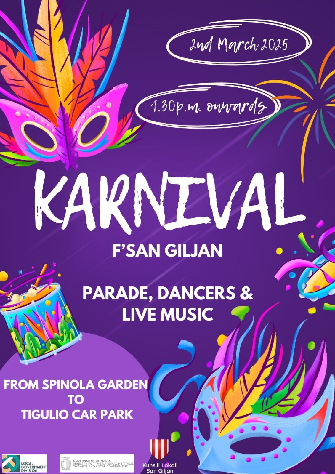 Carnival Celebrations In 42 Localities Around Malta