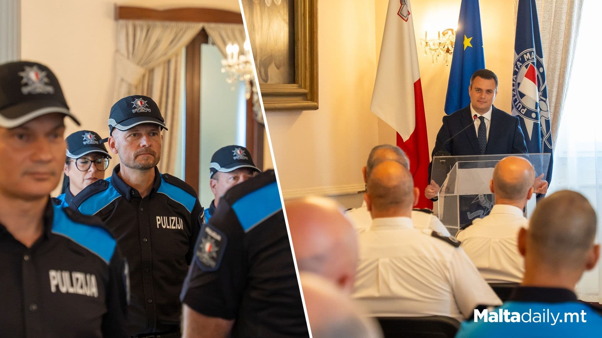 28 Officers Reinstated And 10 New Inspectors Appointed In The Malta Police Force