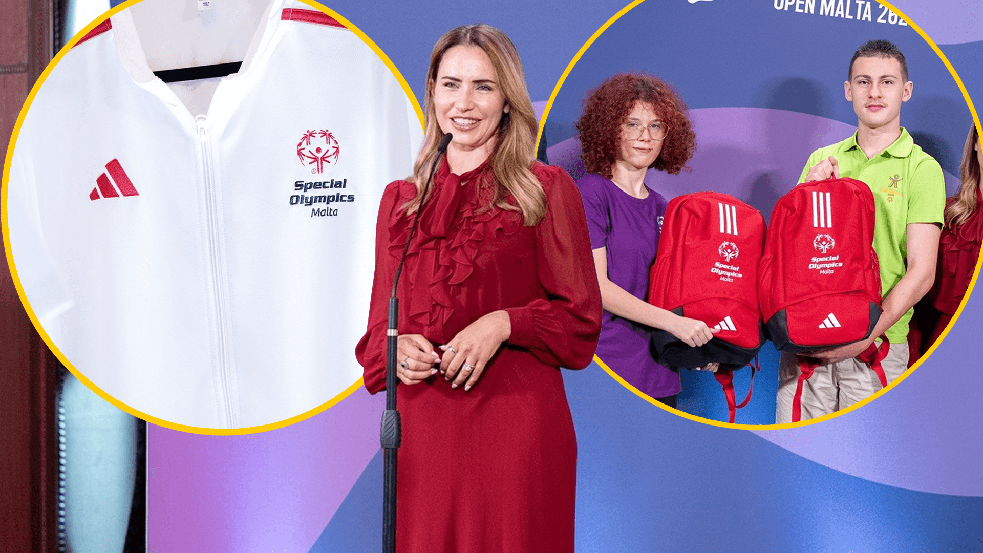 Special Olympics Athletes Presented With Official Kits For European Swimming Open Malta 2026