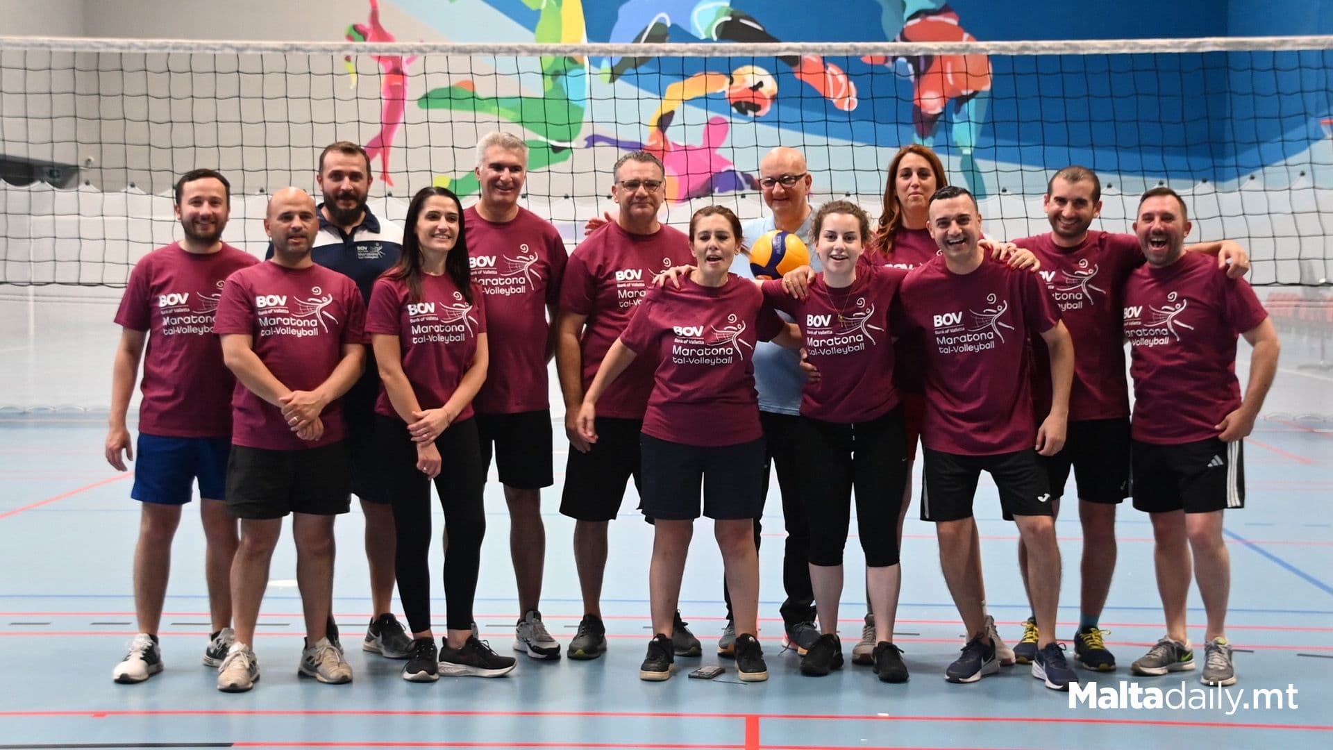 Parliamentarians Rally For Charity In Volleyball Match Ahead Of Marathon