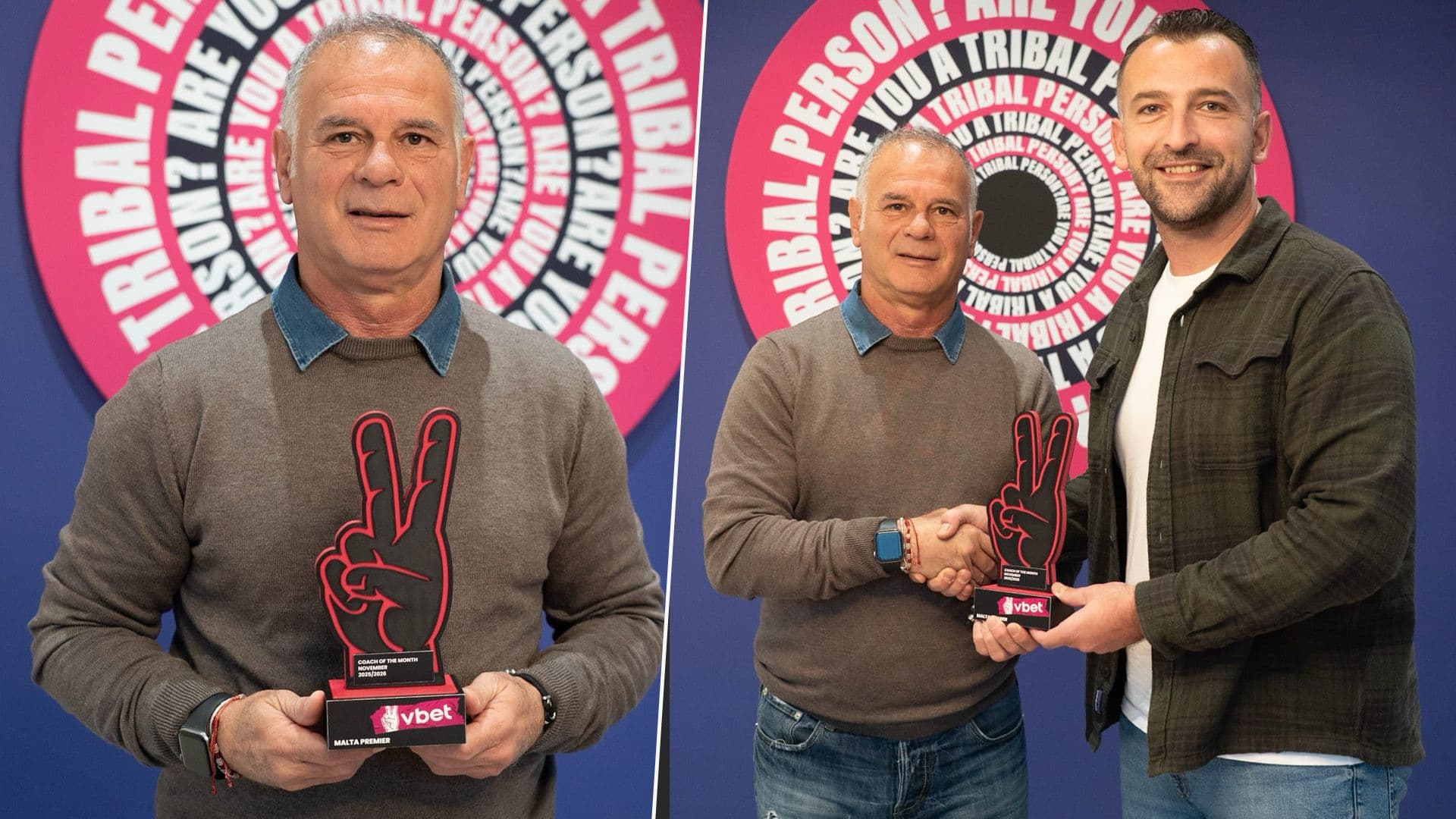 Ħamrun Spartans’ Modica Wins VBET Coach of the Month