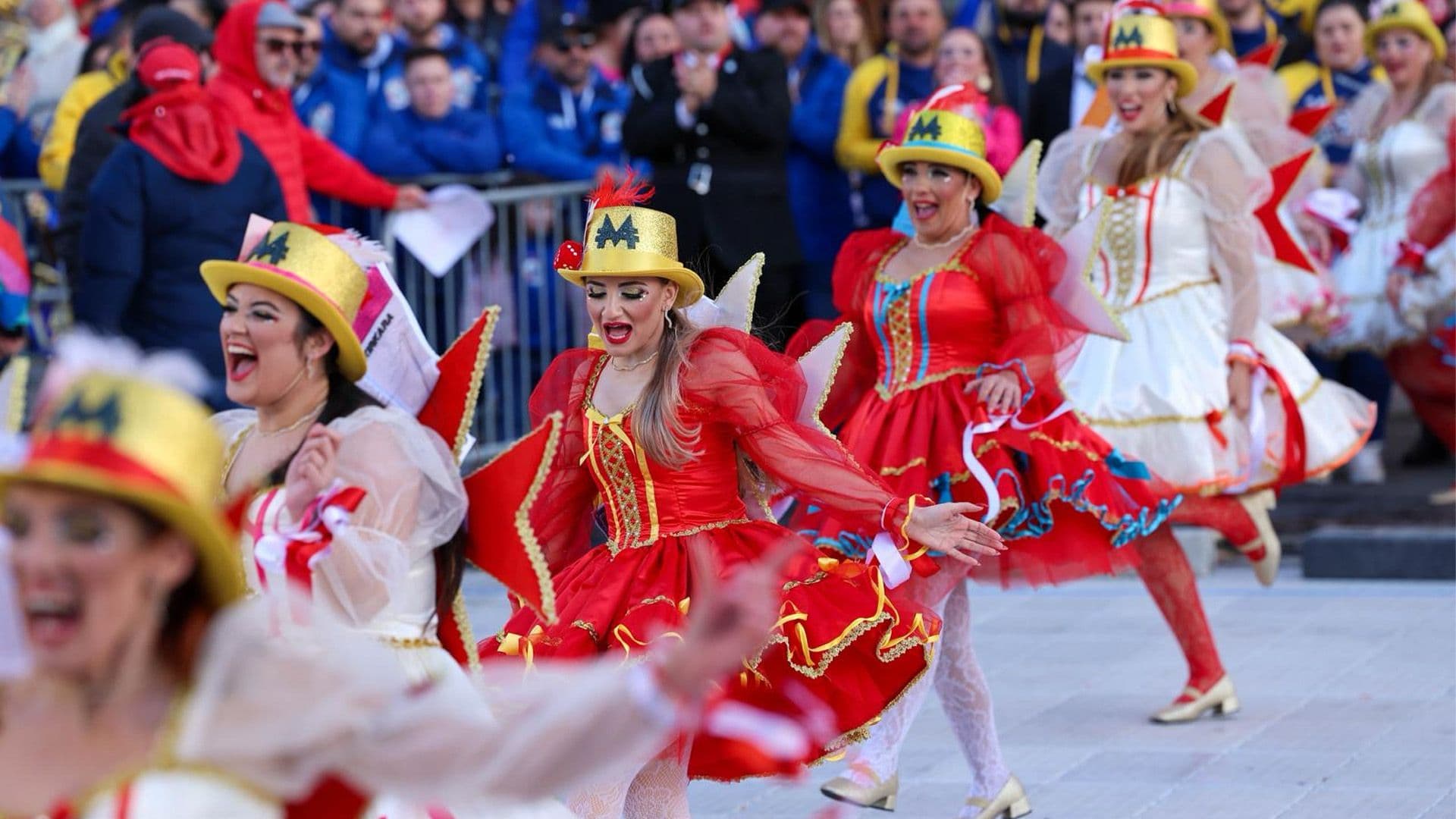 Yesterday's Carnival Celebrations in Valletta