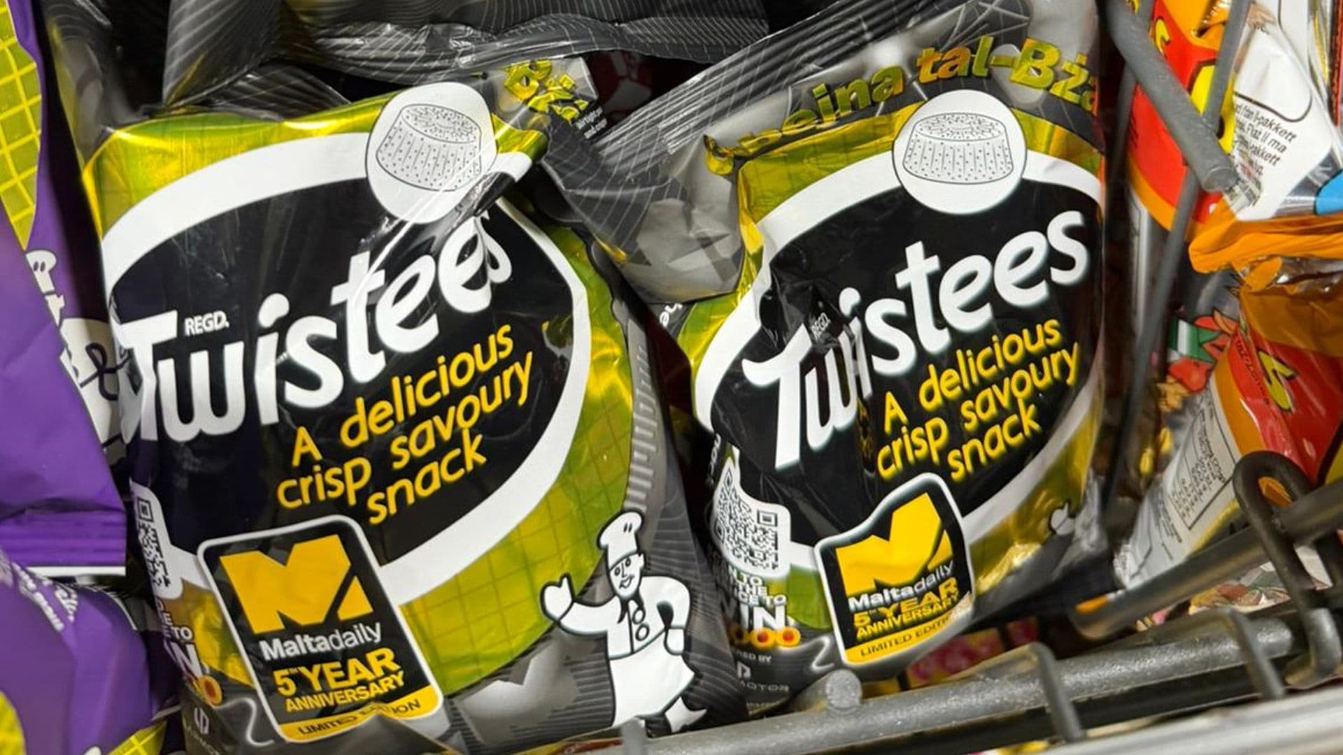 Limited-Edition Ġbejna tal-Bżar Twistees Officially Hit Supermarket Shelves