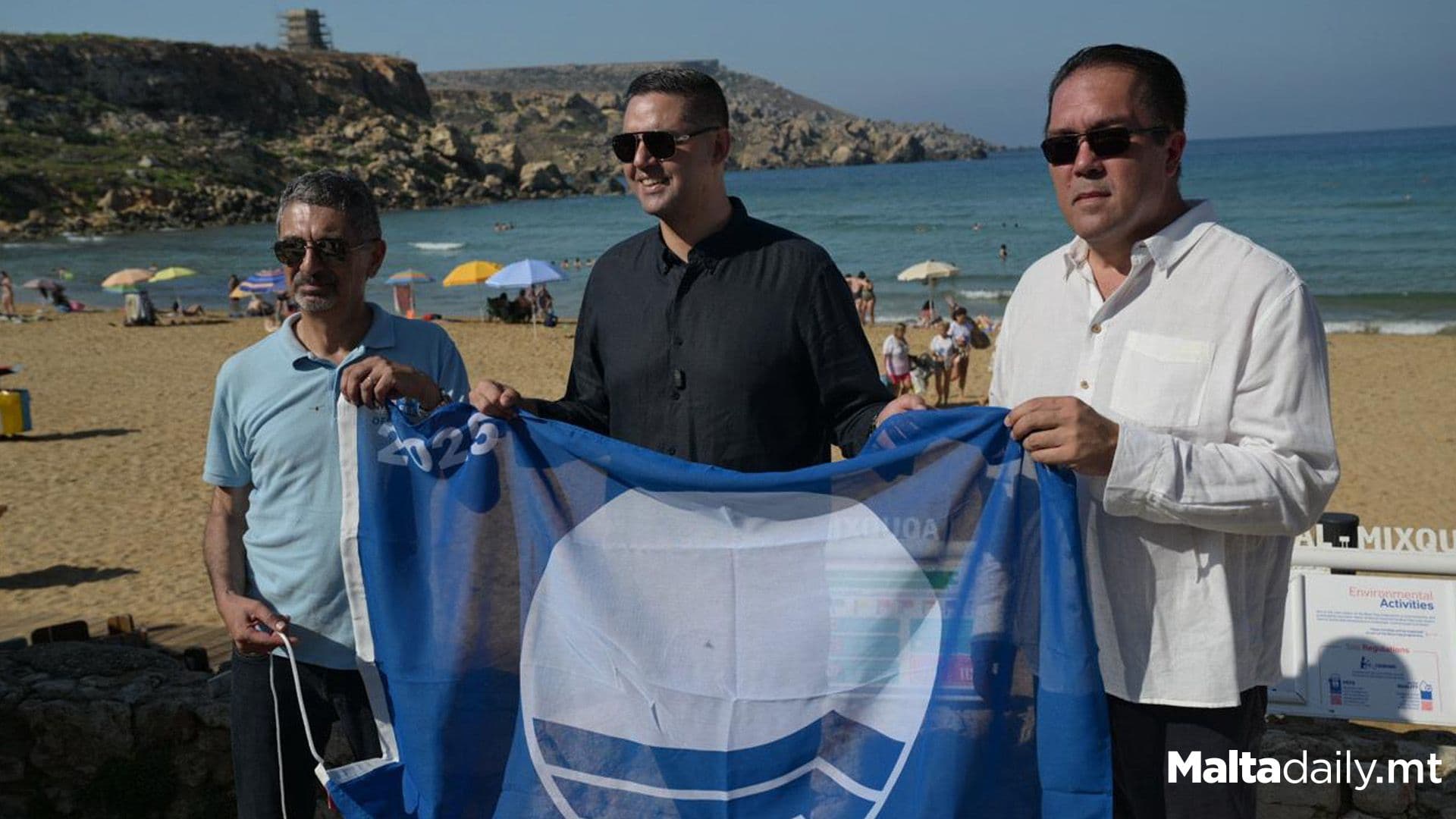Thirteen Maltese Beaches Awarded Prestigious Blue Flag Status for 2025