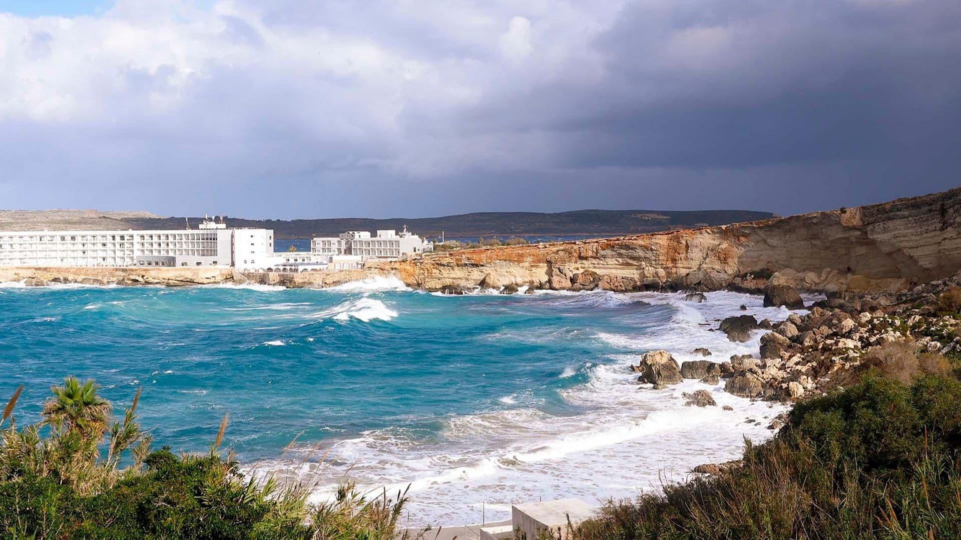 In Photos: Massive Waves Along Malta’s Coastline