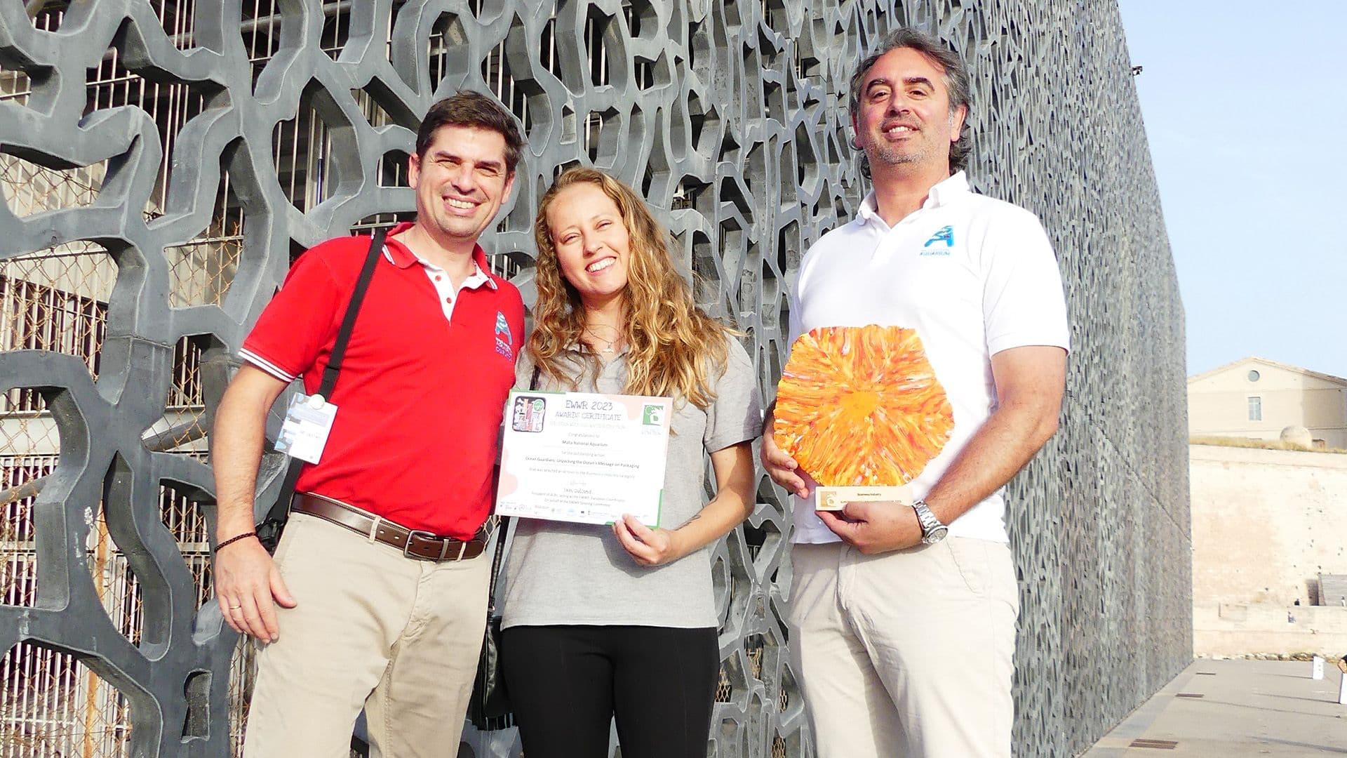 Malta National Aquarium Wins Prestigious European Business Award for Environmental Initiative