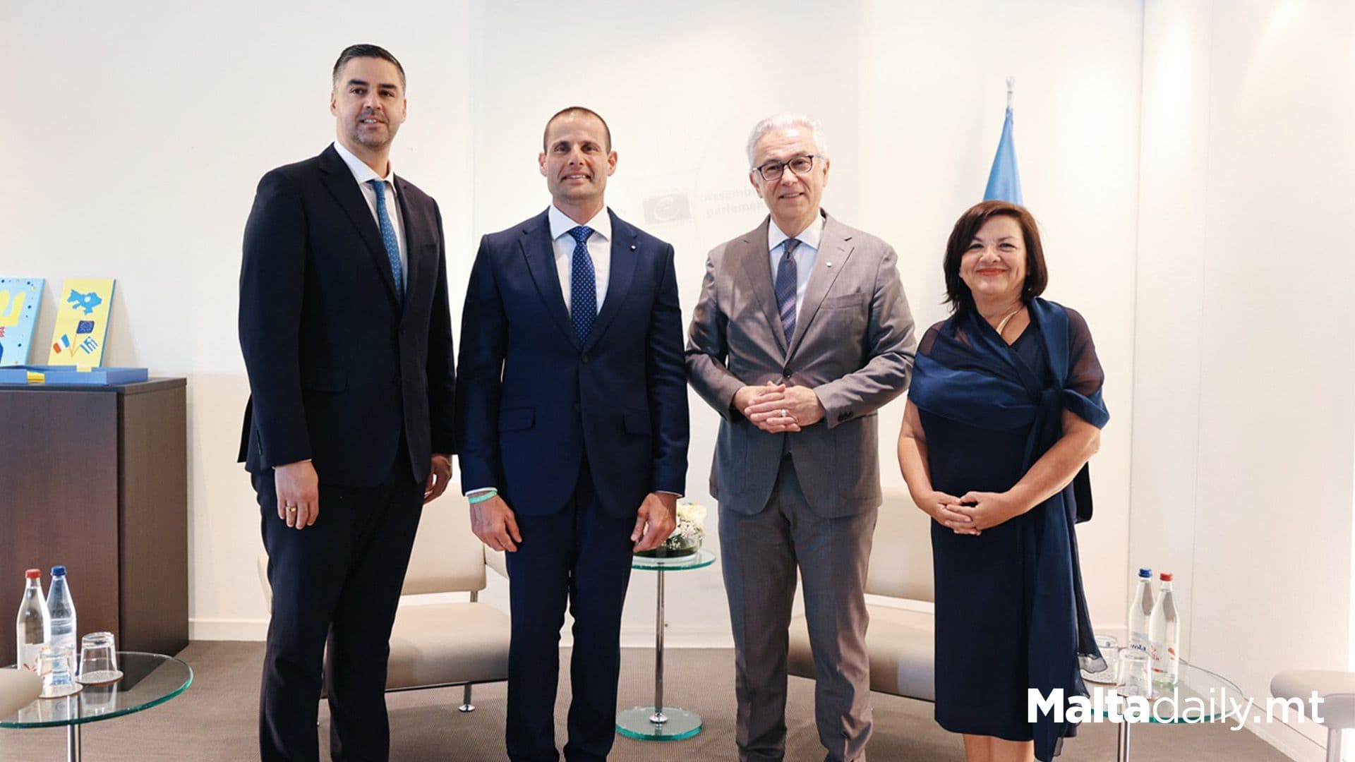 Prime Minister Robert Abela Holds Key Meetings In Strasbourg During Malta’s Presidency of the Council of Europe