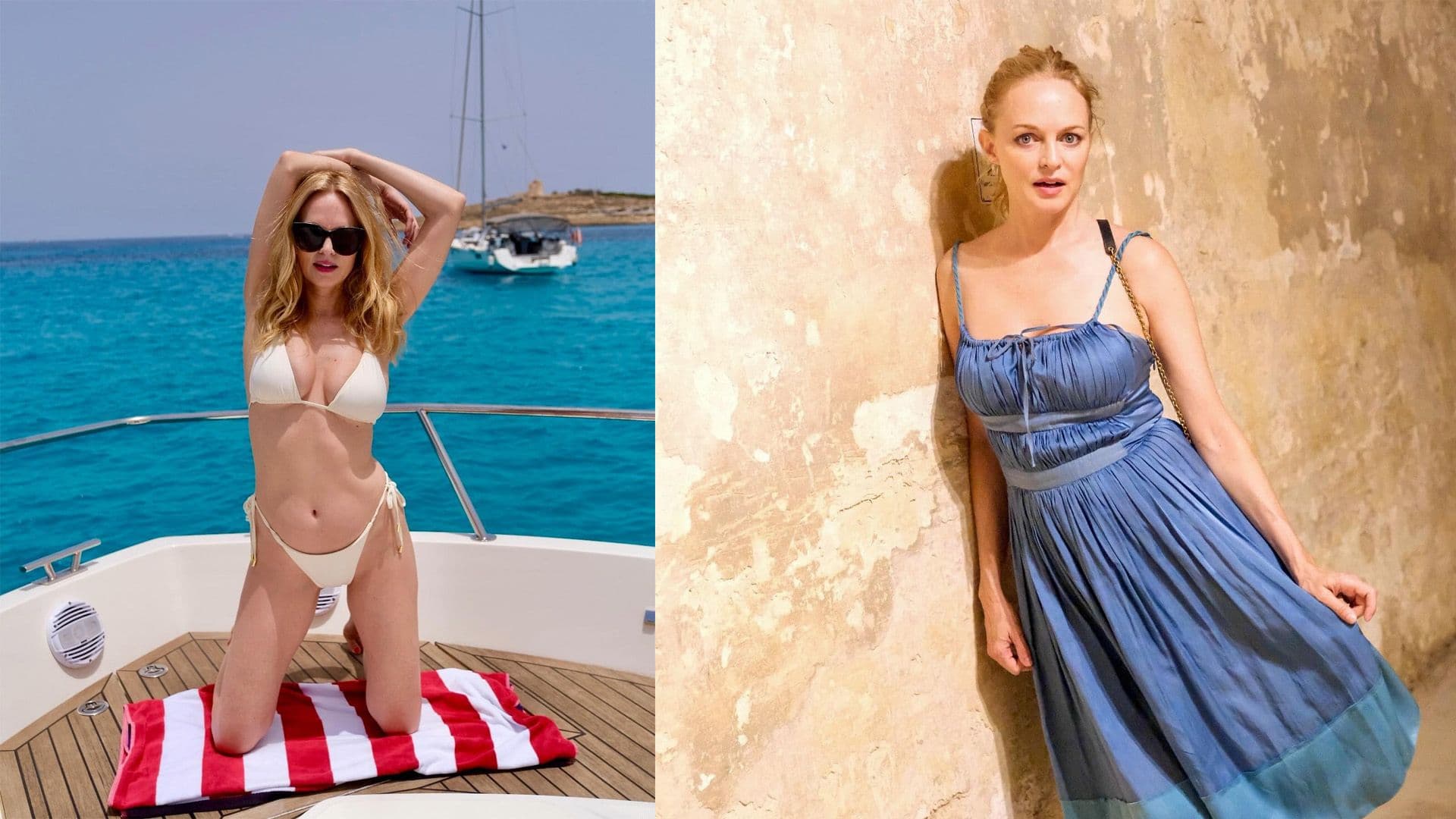 American Actress Heather Graham Enjoys Malta’s Seas