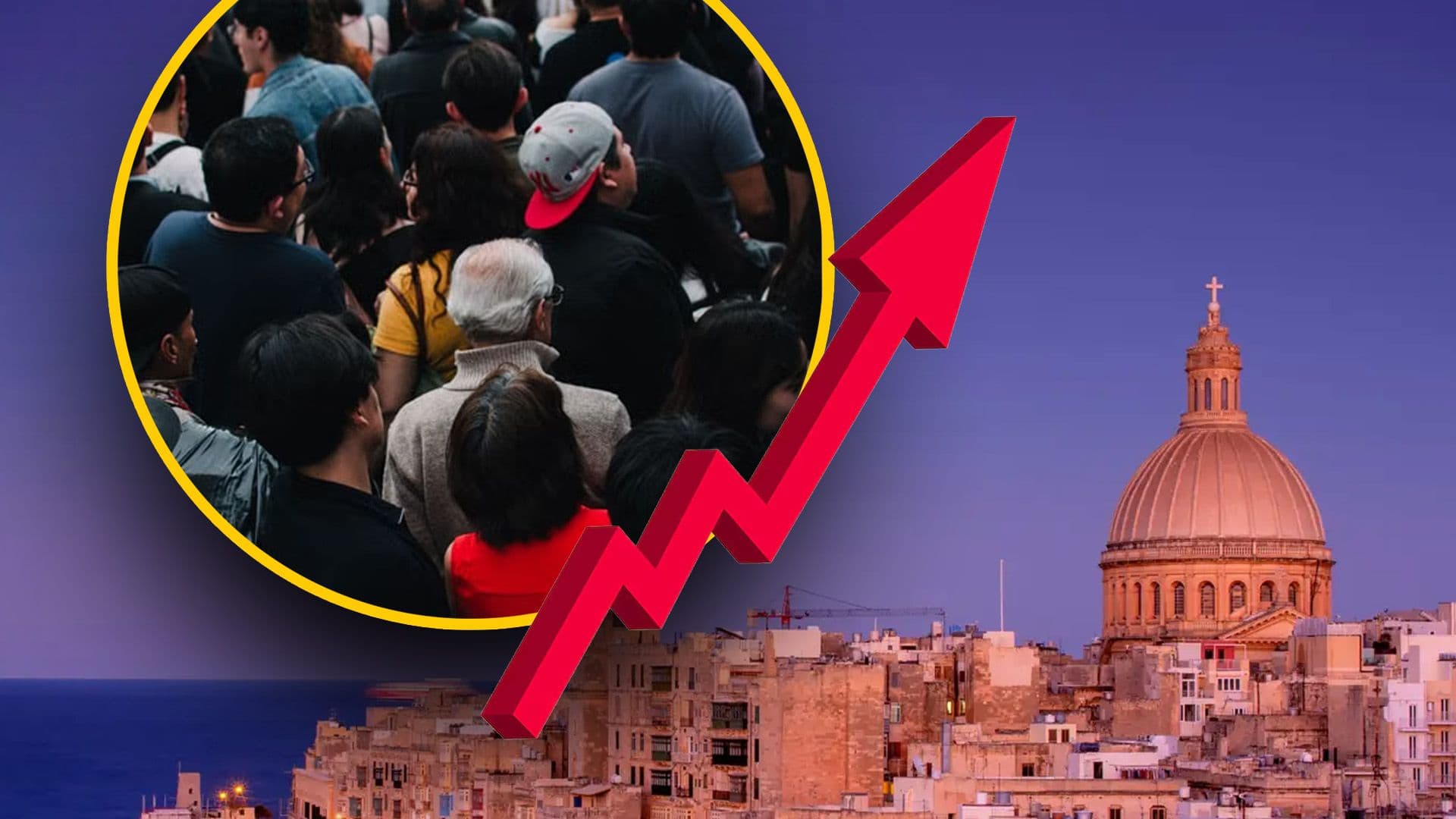 Malta Had The Highest Population Increase Out Of All The EU