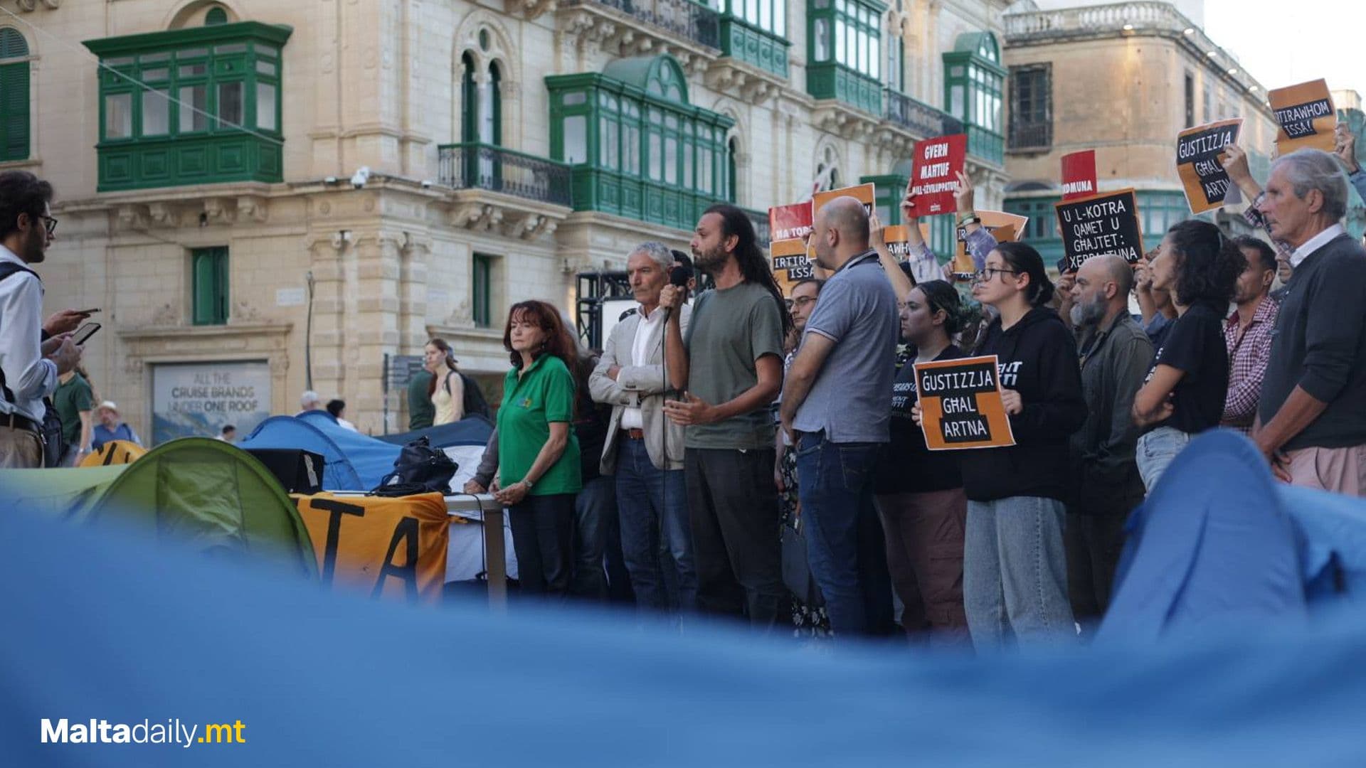 Kamp Ġustizzja Għal Artna Comes To An End: Campaign Continues
