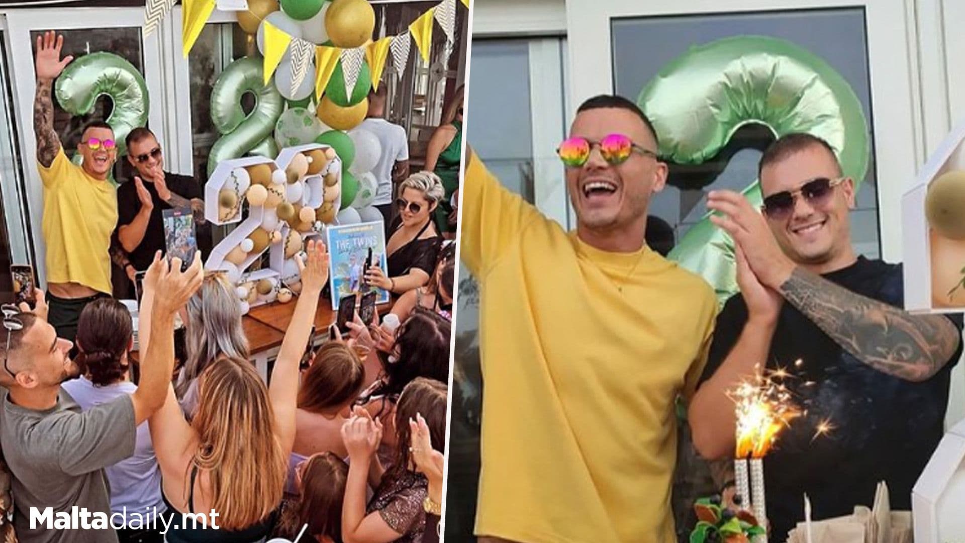 Kyle Curmi Turns 28 With Twin Brother Zach