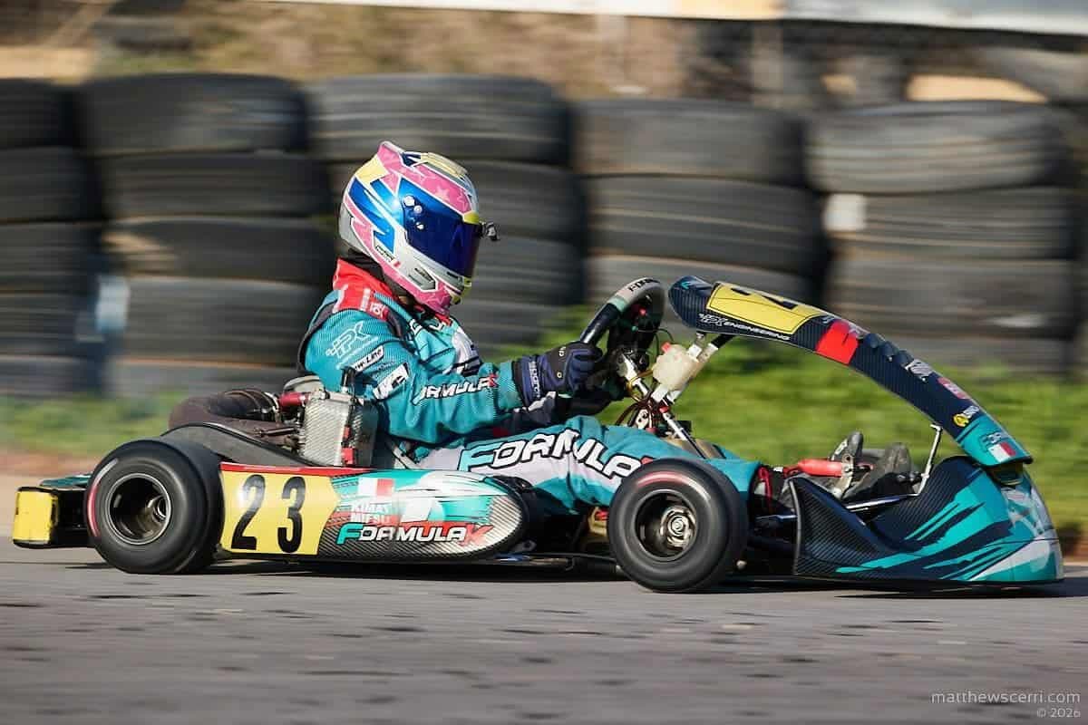 Kimaya Mifsud Impresses with Double P2 Finish at IKC Round 3