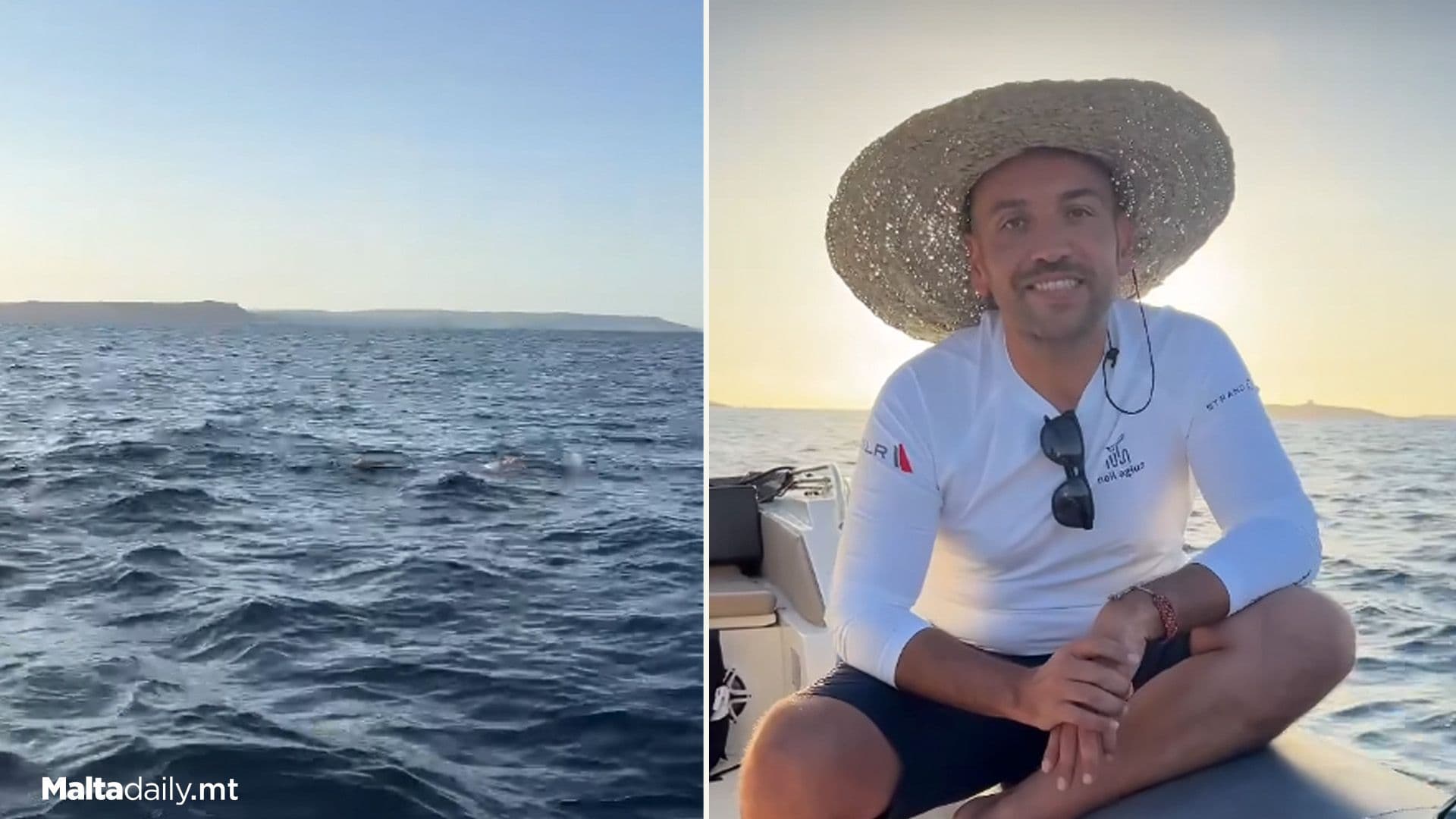 Neil Agius Kicks Off 2nd of Seven Gozo Swims