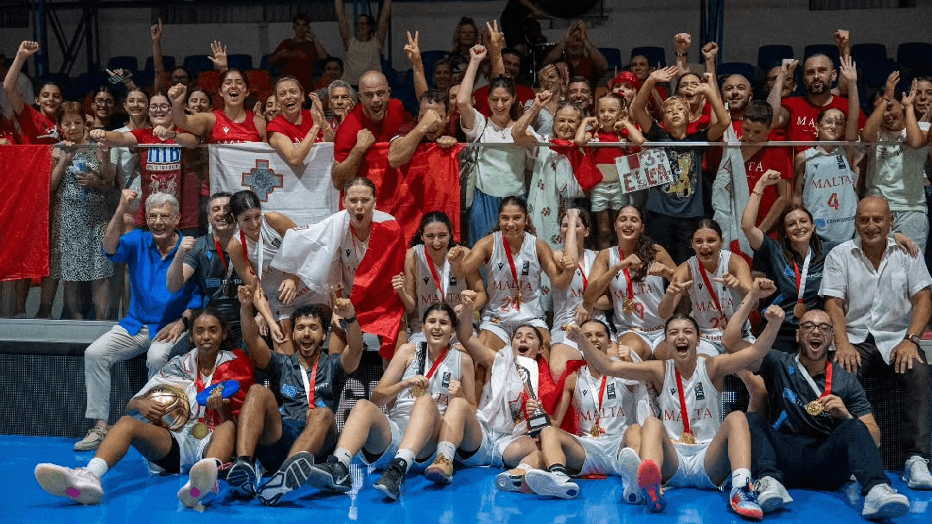 Malta Basketball Association Thanks Fans For Their Support In Malta's Successful Campaign