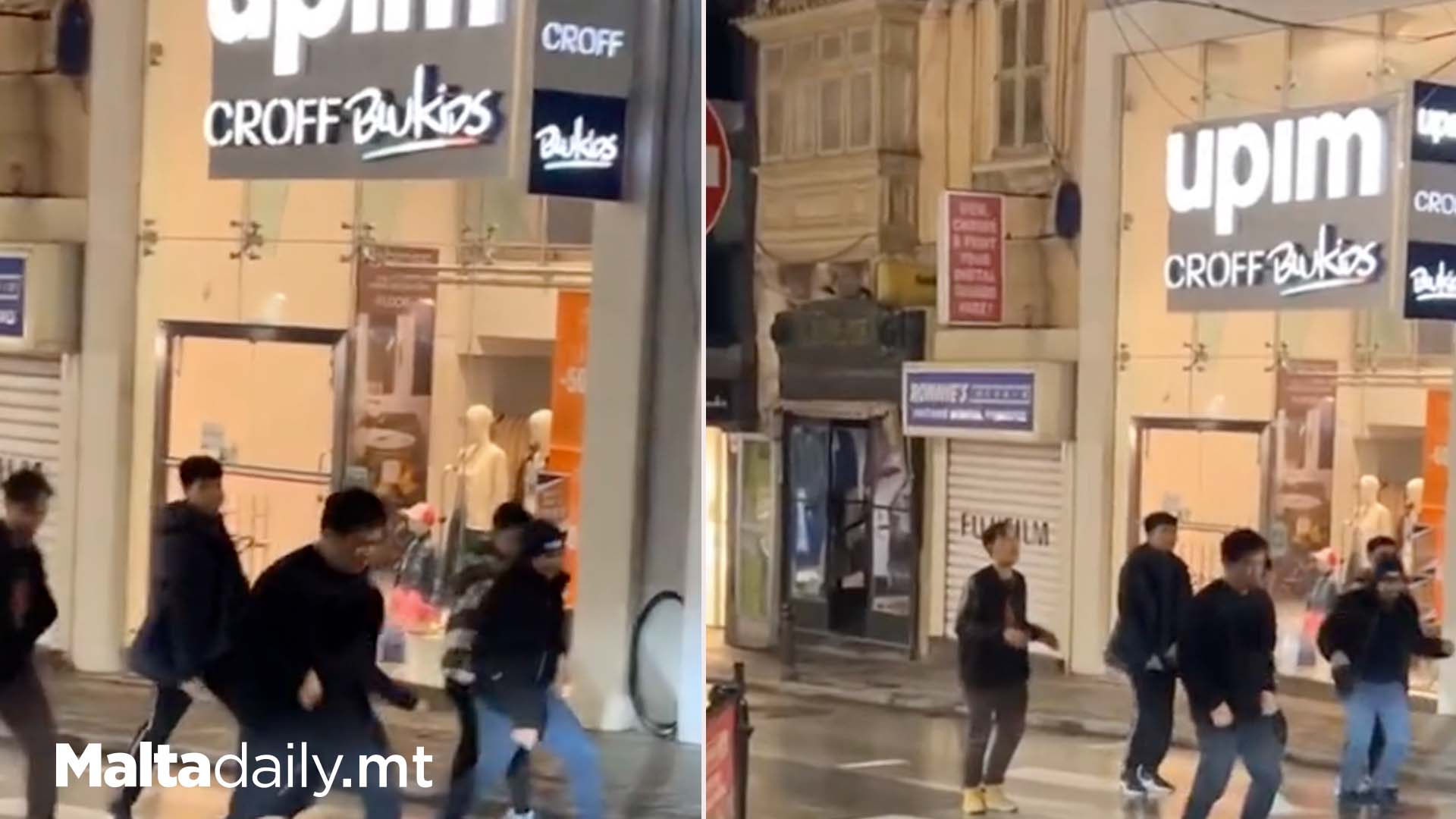 Flash Mob In Sliema? Group Perform On Street