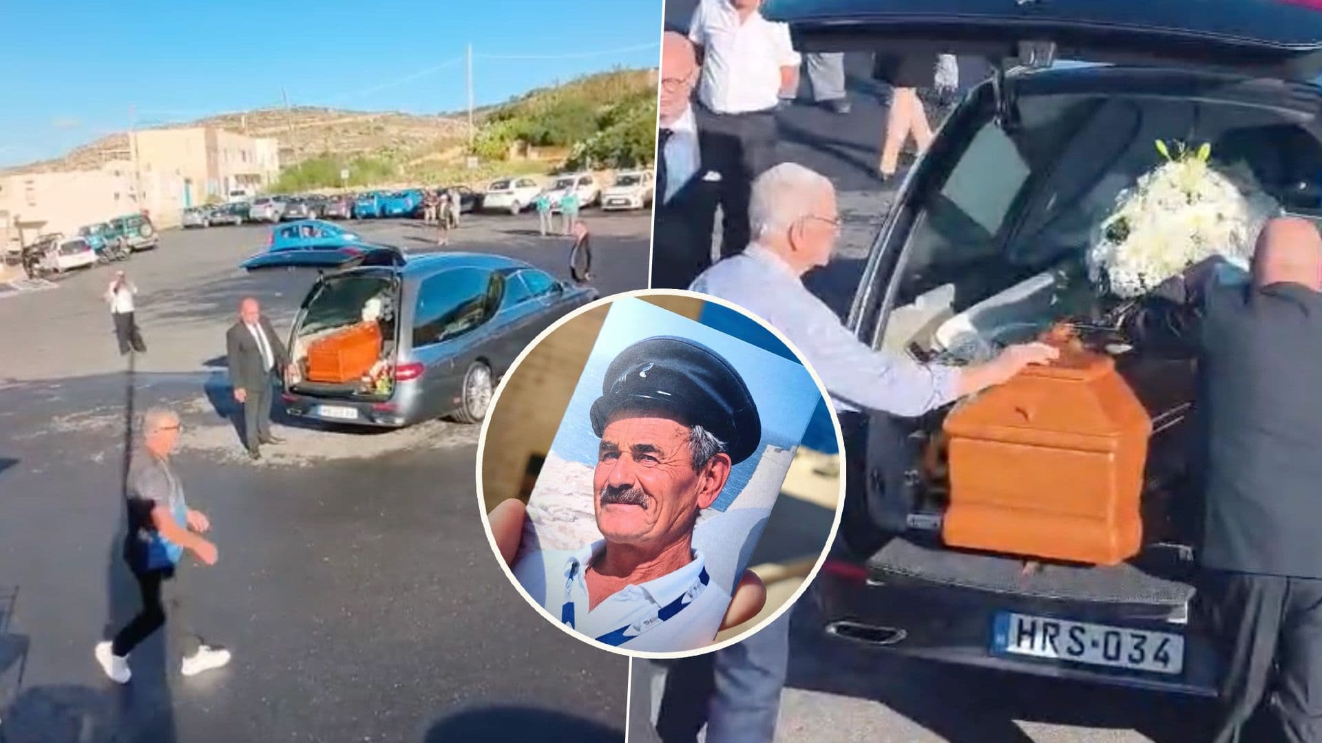Late Parker Ċikku L-Markiż Taken To Wied Iż-Żurrieq After Funeral