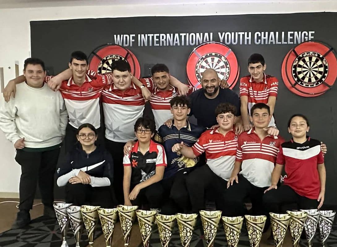 MALTA TRIUMPHS AT WDF INTERNATIONAL YOUTH CHALLENGE – A HISTORIC WIN FOR MALTESE DARTS