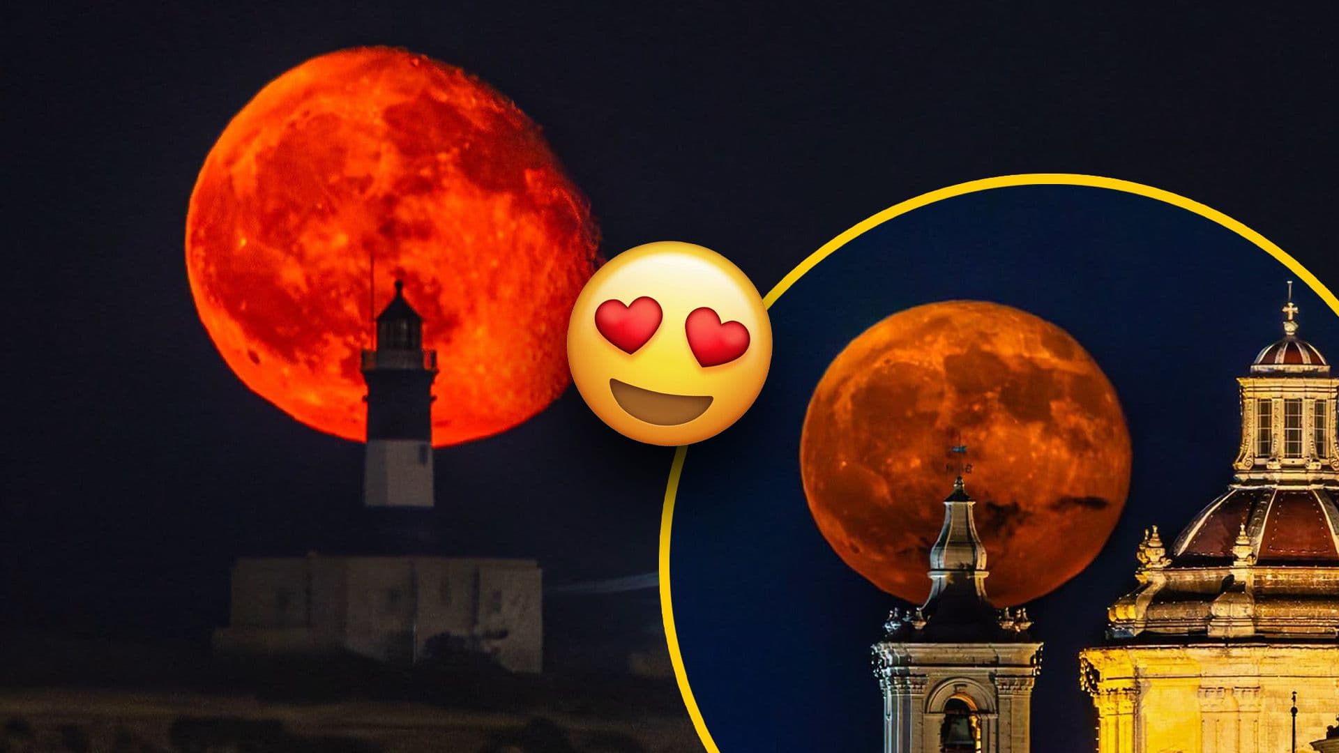 Local Photographer Captures Stunning Images Of 'Red Hot' Moon