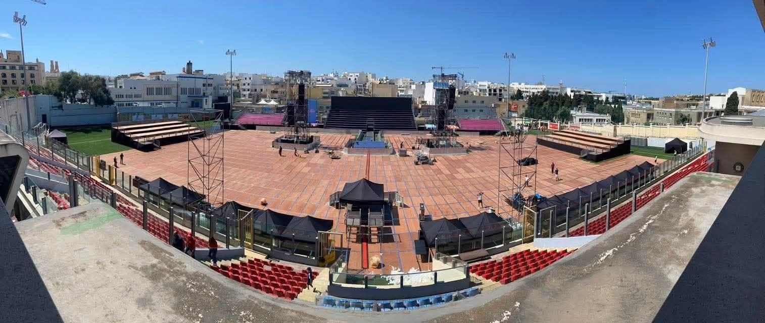Massive Set-Up Spotted Ahead Of Today’s Labour Party Mass Meeting In Ħamrun