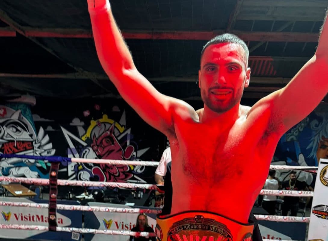 Kieron Sultana Crowned WKN International Champion as Team Noel Malta Shines at Island Knockout