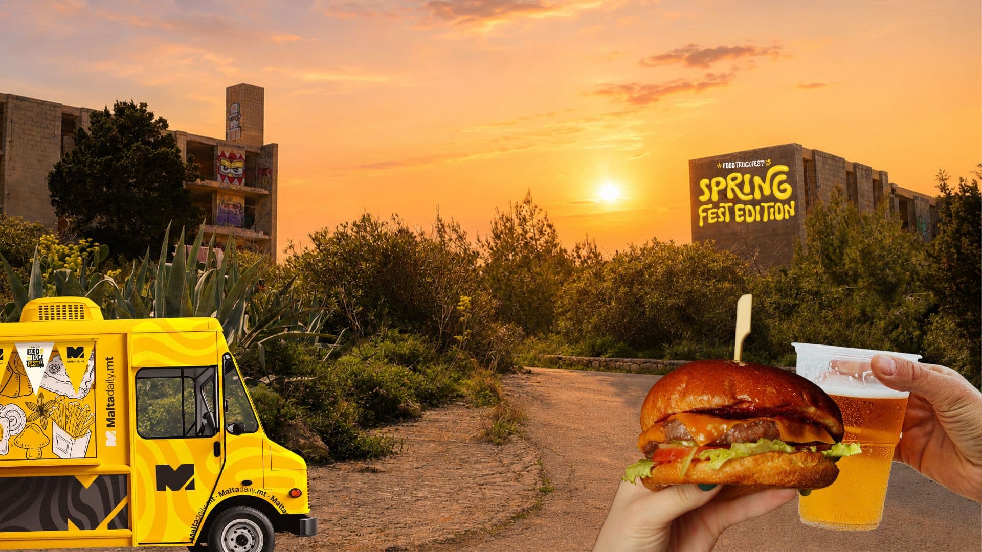 Malta Daily Food Truck Fest Takes Over White Rocks This Weekend