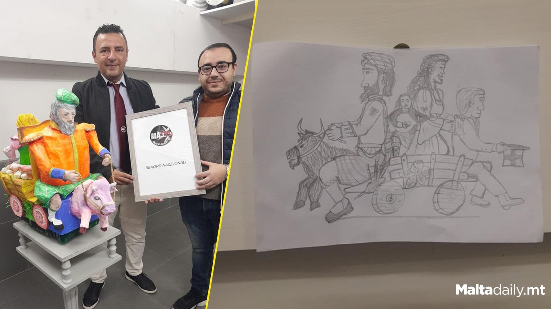 Malta Record Set For Smallest Carnival Float